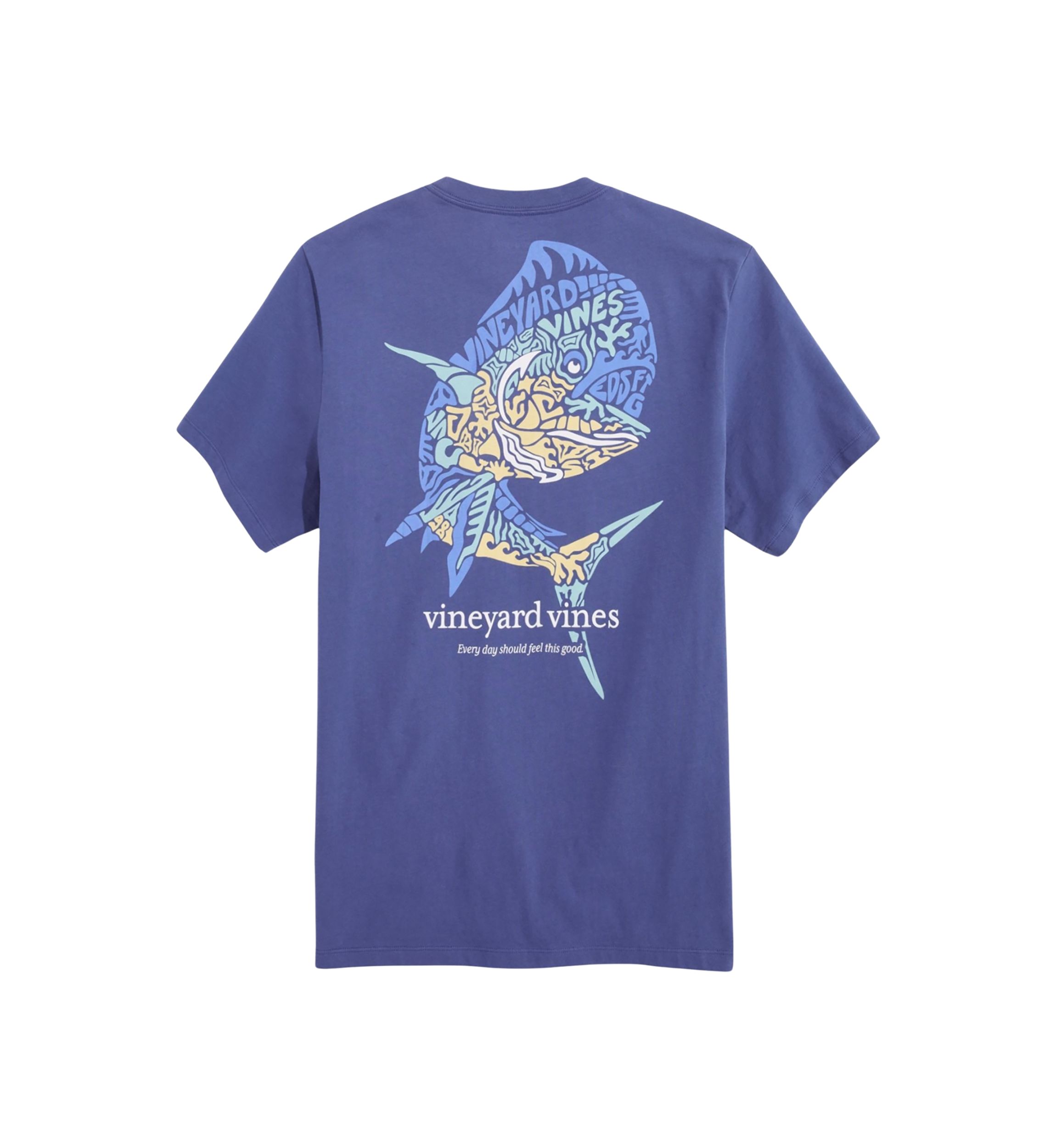 Mens Mahi Short Sleeve Pocket Graphic T-Shirt