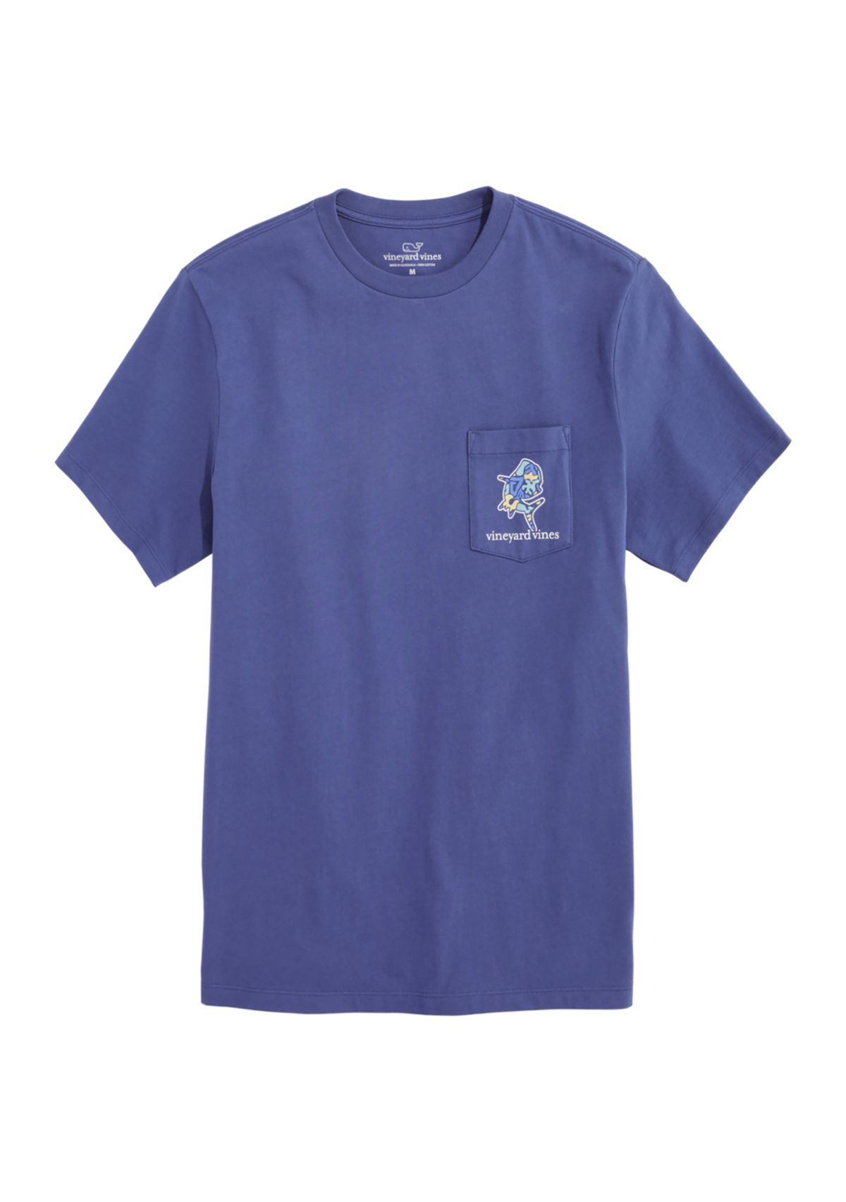 Mens Mahi Short Sleeve Pocket Graphic T-Shirt