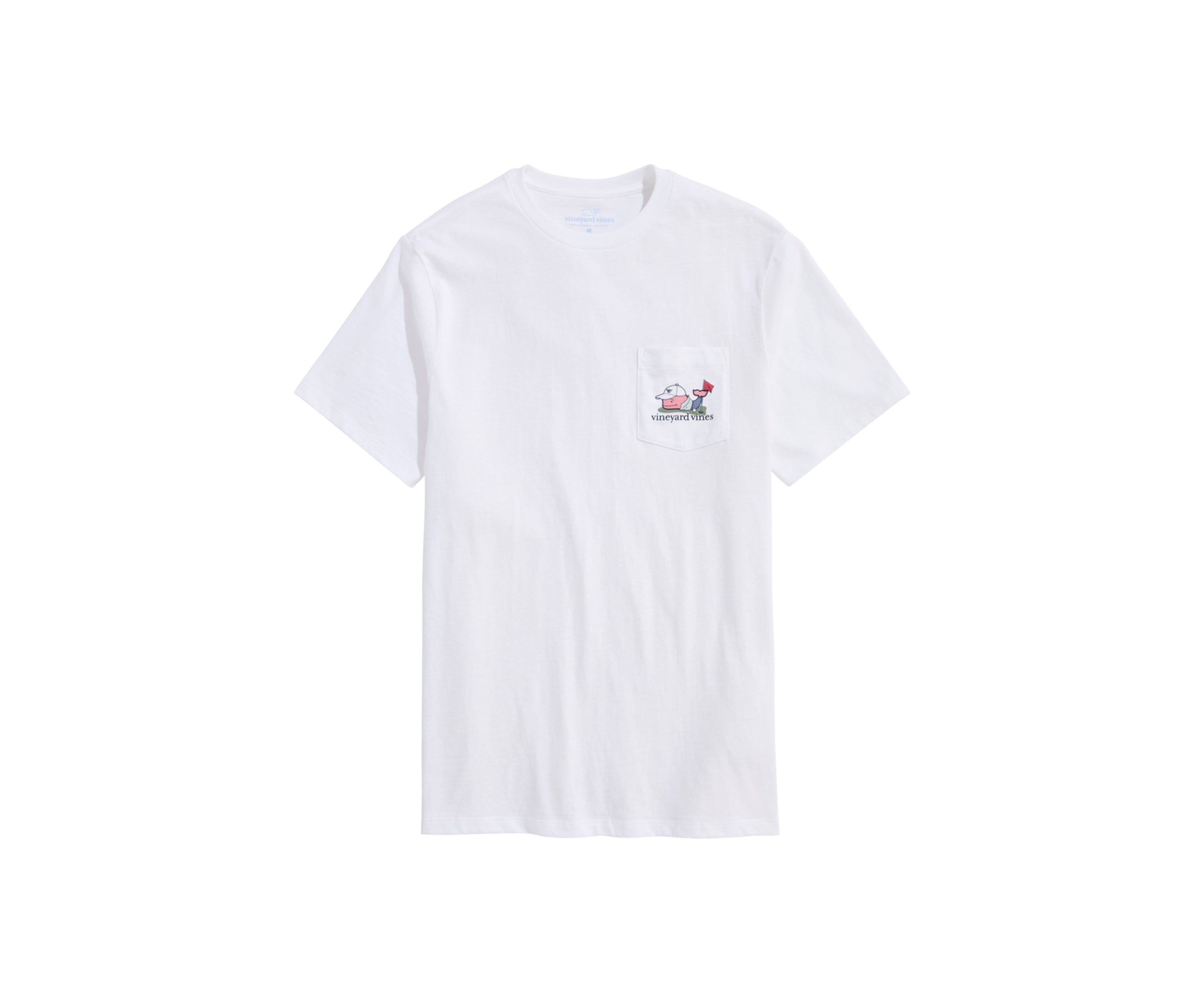Golfer Whale Logo Graphic T-Shirt 