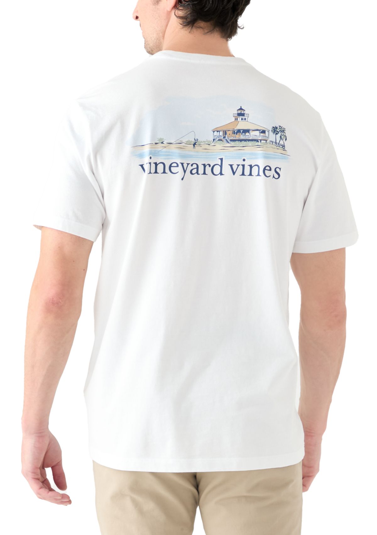 Mens Gasparilla Painted Short Sleeve Pocket T-Shirt