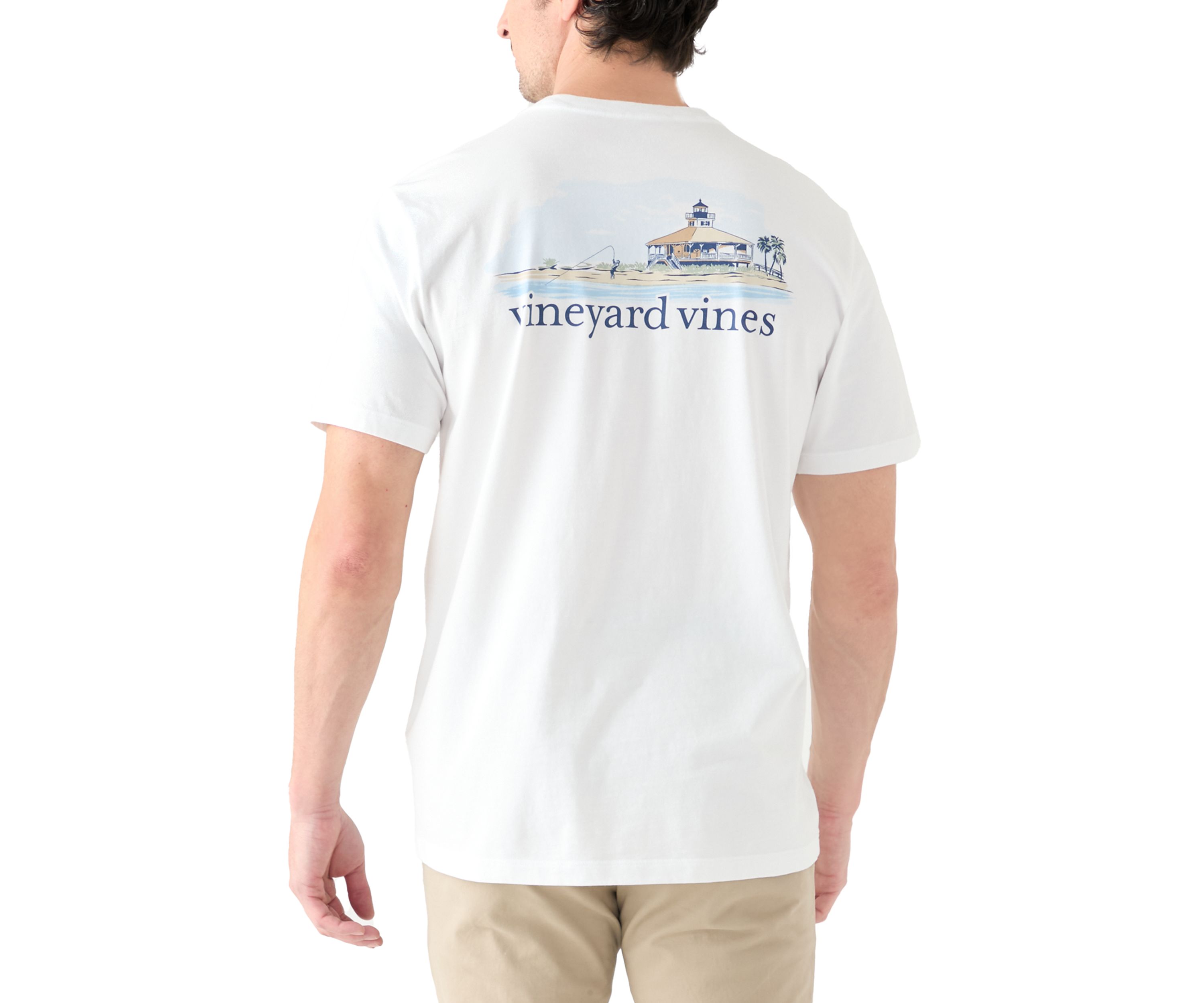 Mens Gasparilla Painted Short Sleeve Pocket T-Shirt
