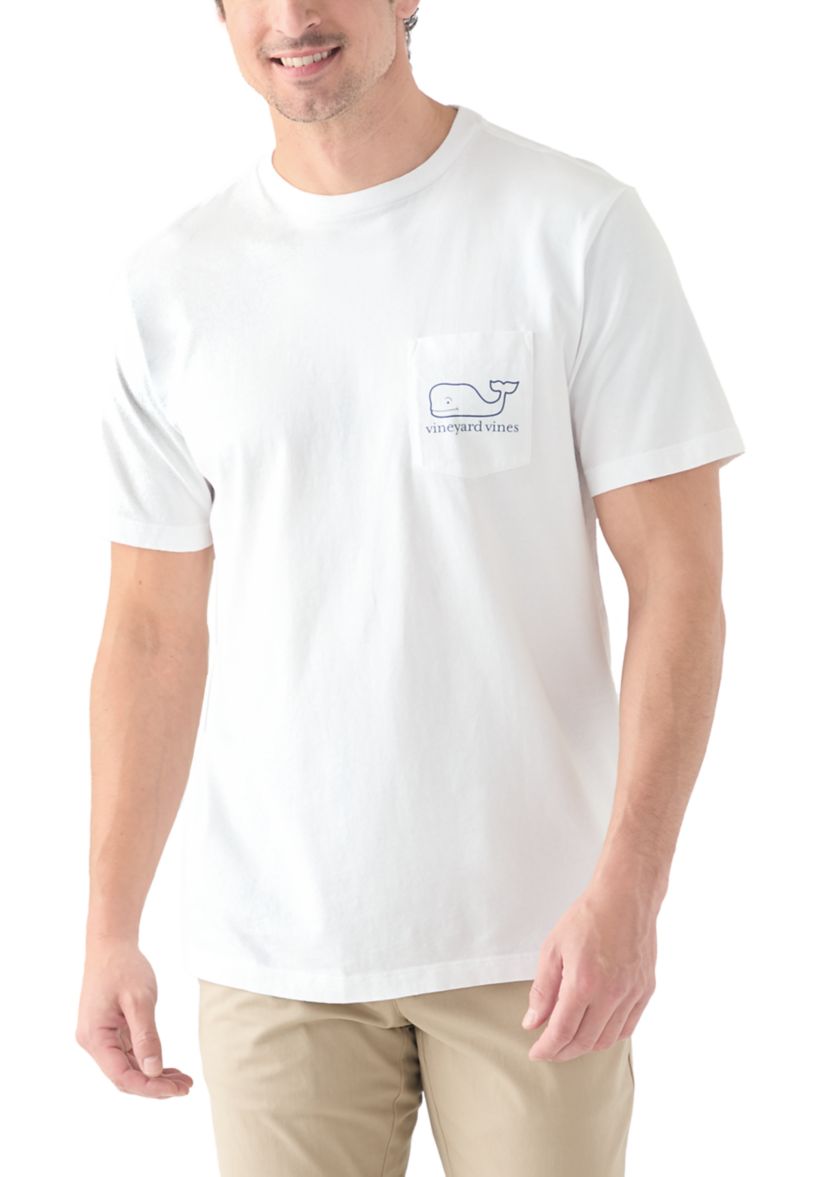Mens Gasparilla Painted Short Sleeve Pocket T-Shirt