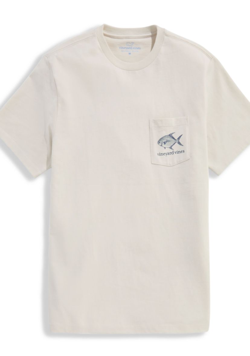 Mens Carry Out Short Sleeve Pocket Graphic T-Shirt