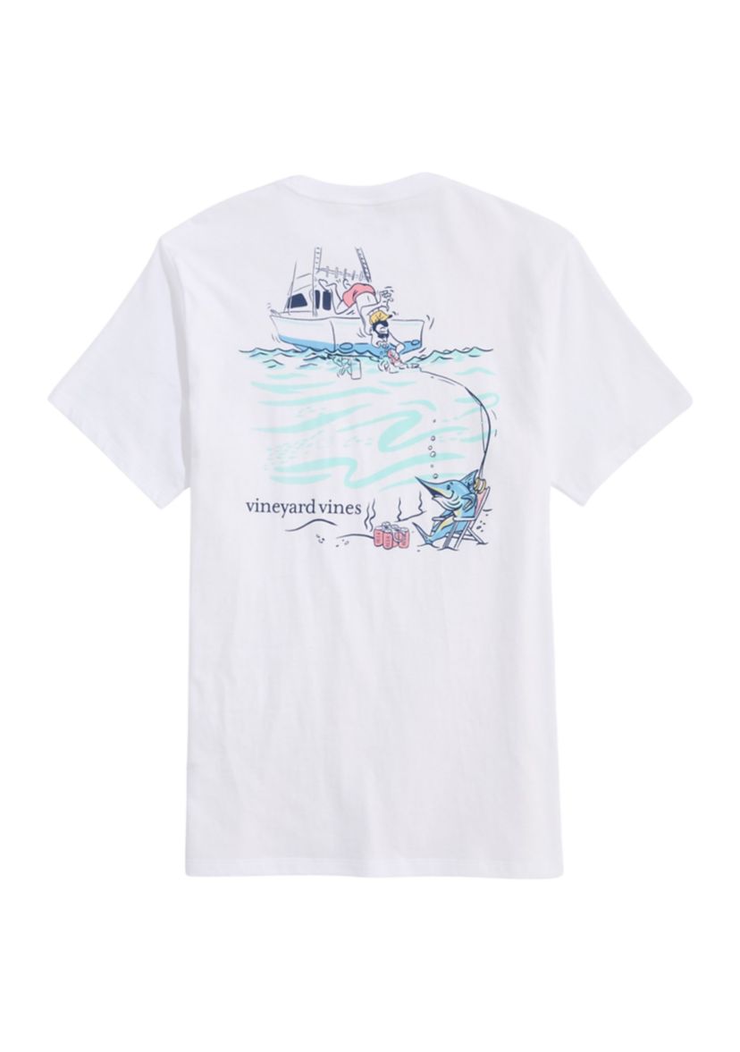 Mens Overboard Short Sleeve Pocket T-Shirt
