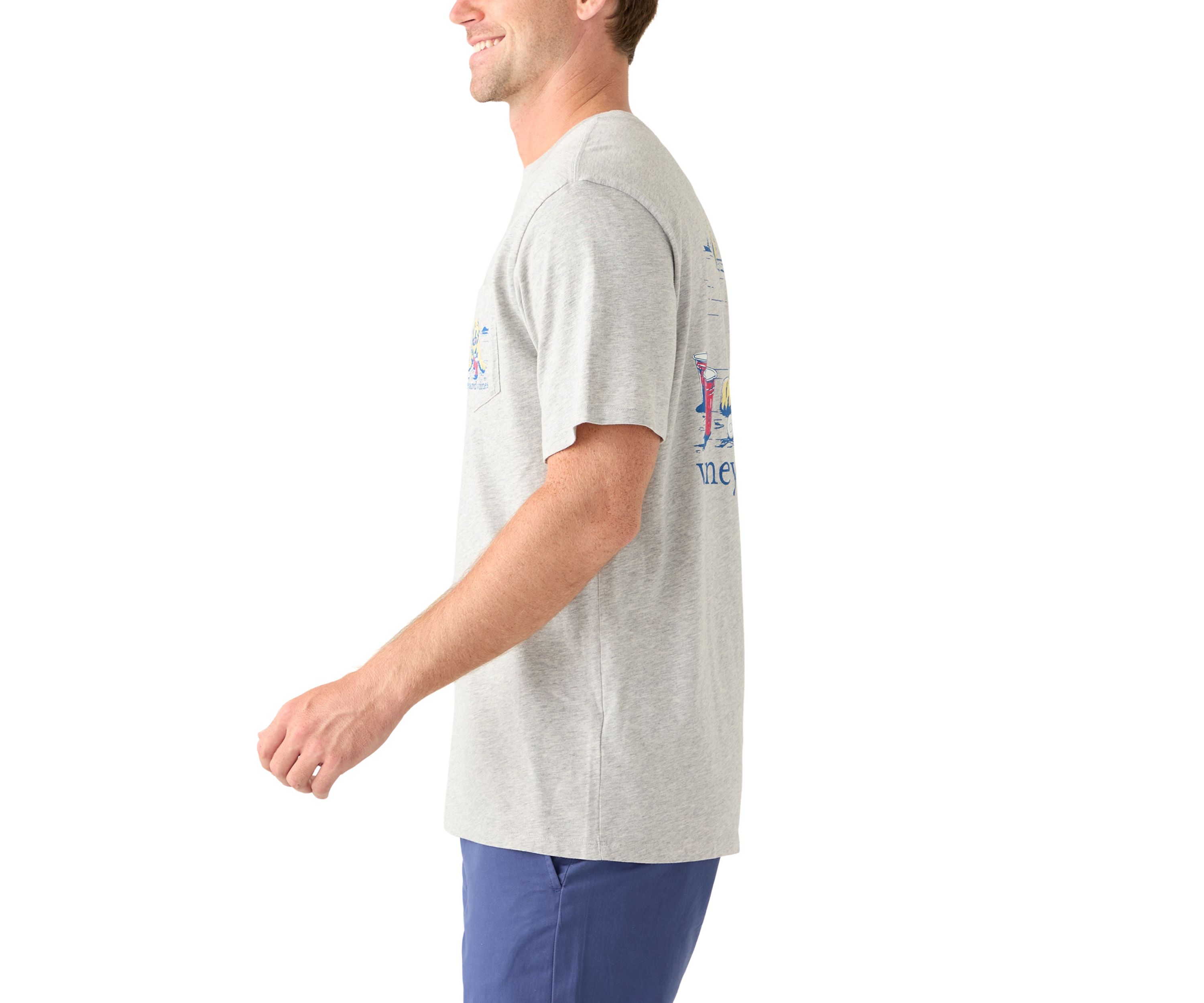 Mens Pup Cup Short Sleeve Pocket T-Shirt