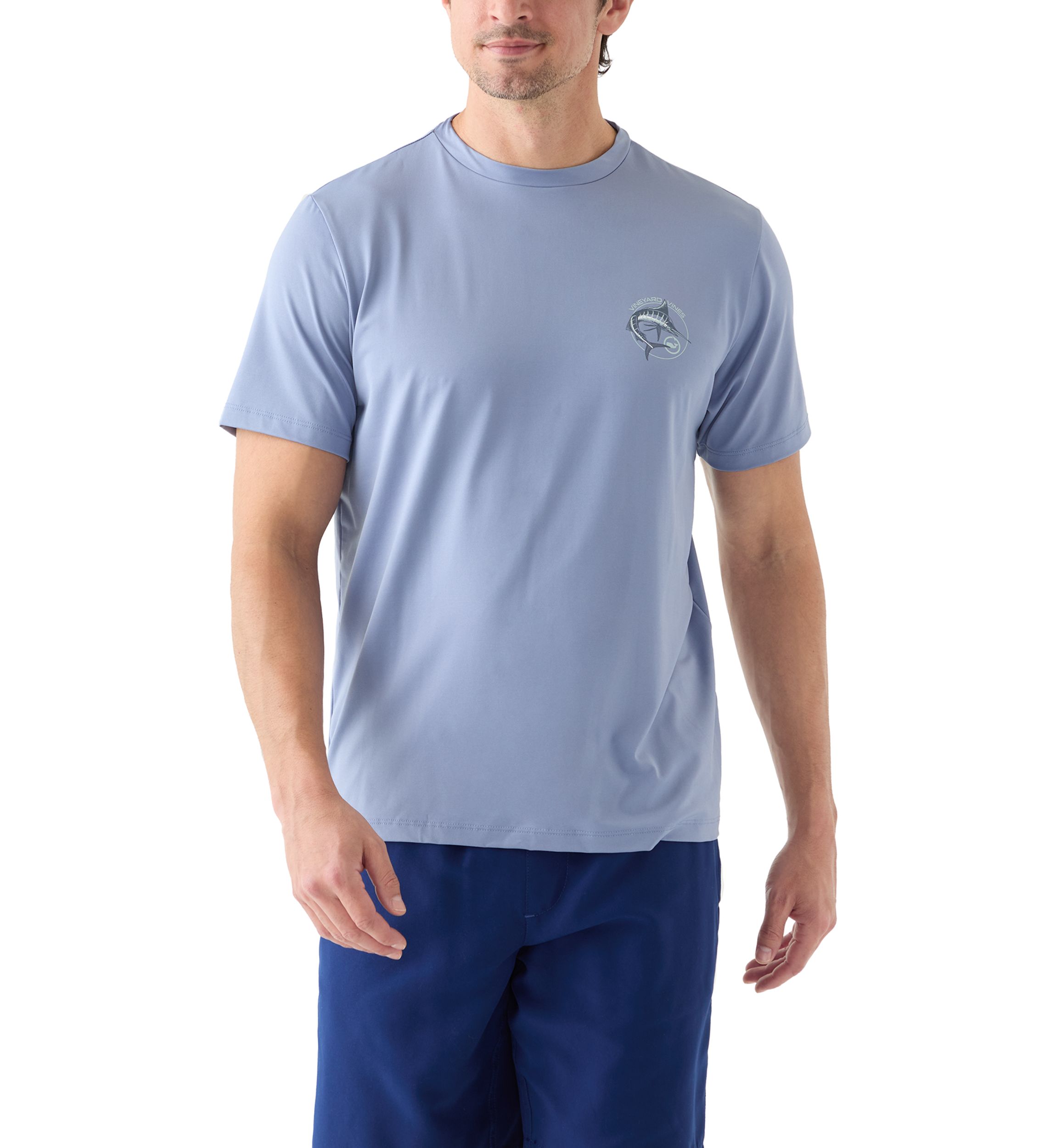 Marlin Circle Short-Sleeve Harbor Performance T-Shirt