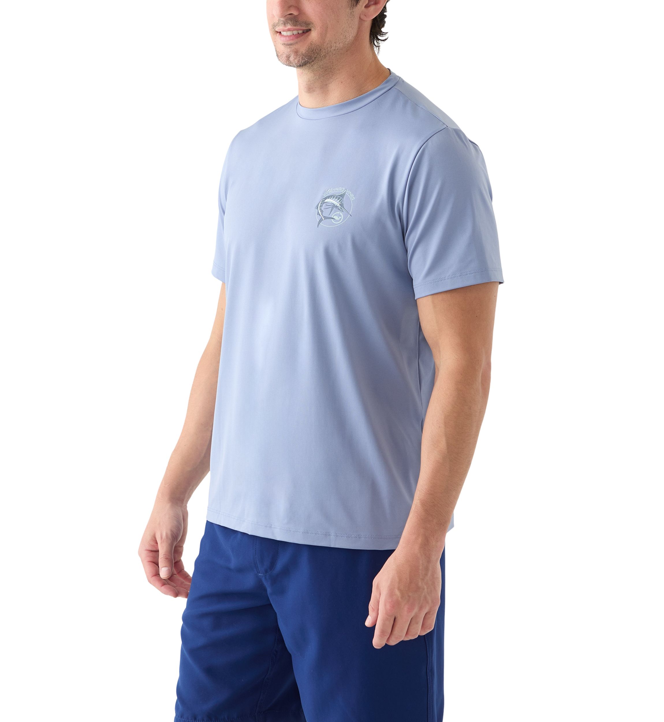 Marlin Circle Short-Sleeve Harbor Performance T-Shirt