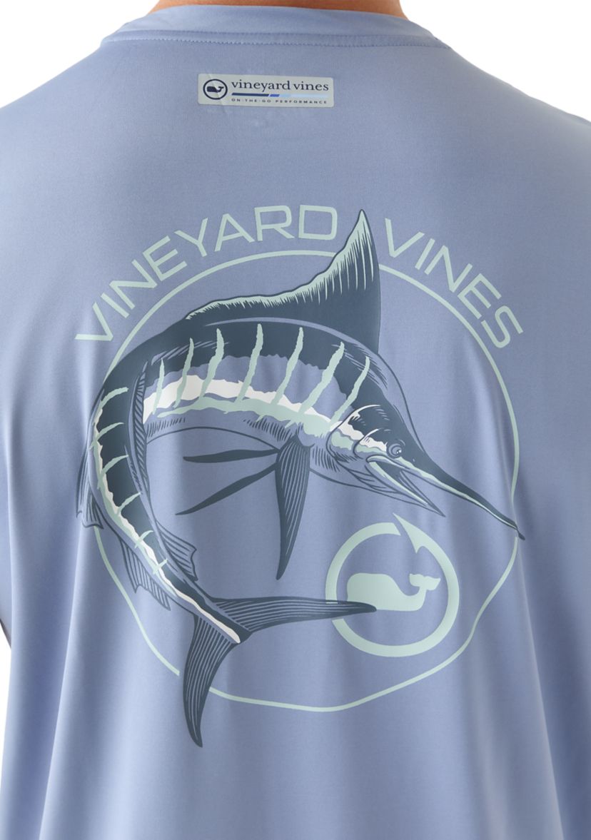 Marlin Circle Short-Sleeve Harbor Performance T-Shirt