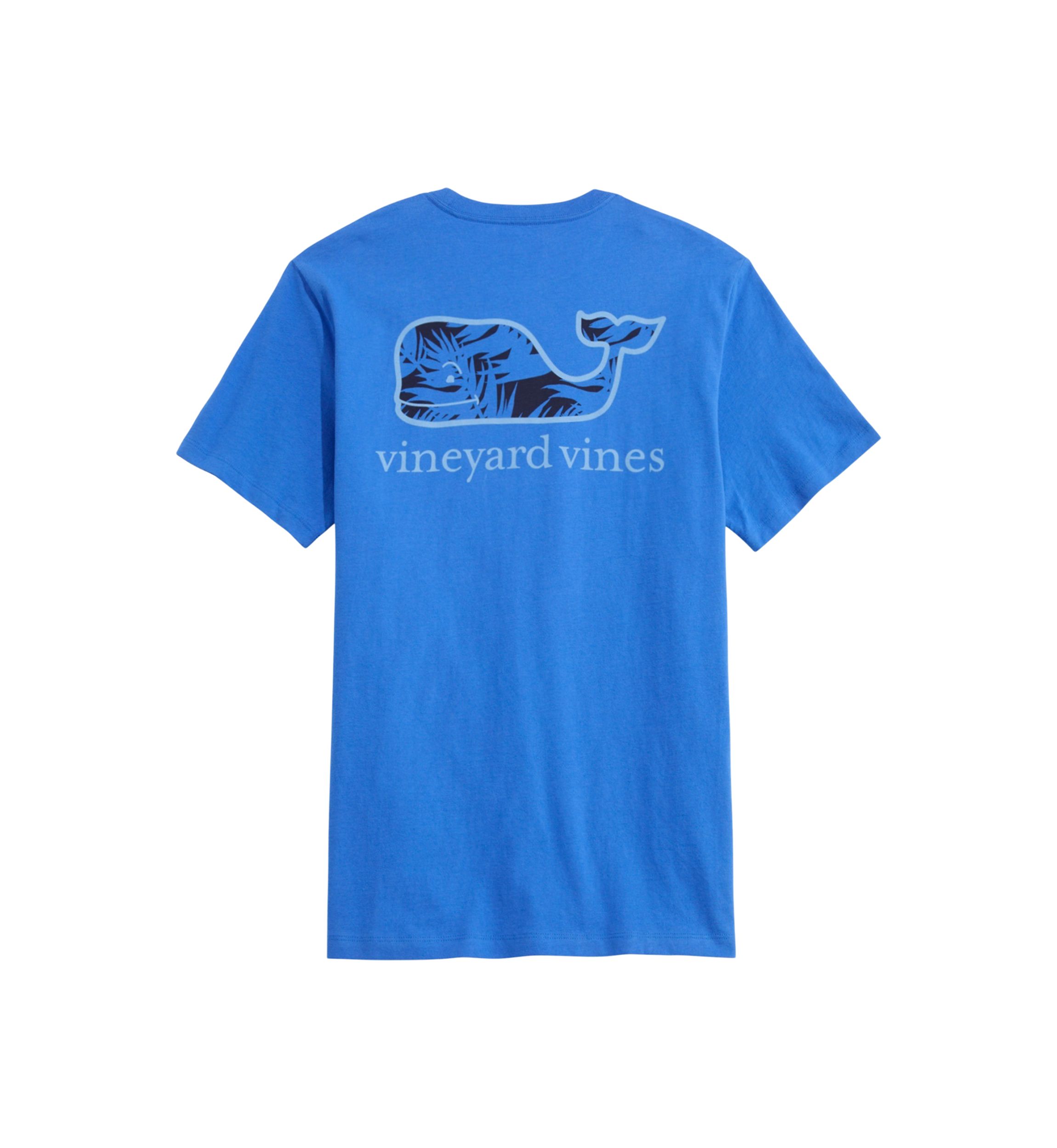 Mens Breezy Palms Chappy Whale Fill Short Sleeve Pocket T-Shirt