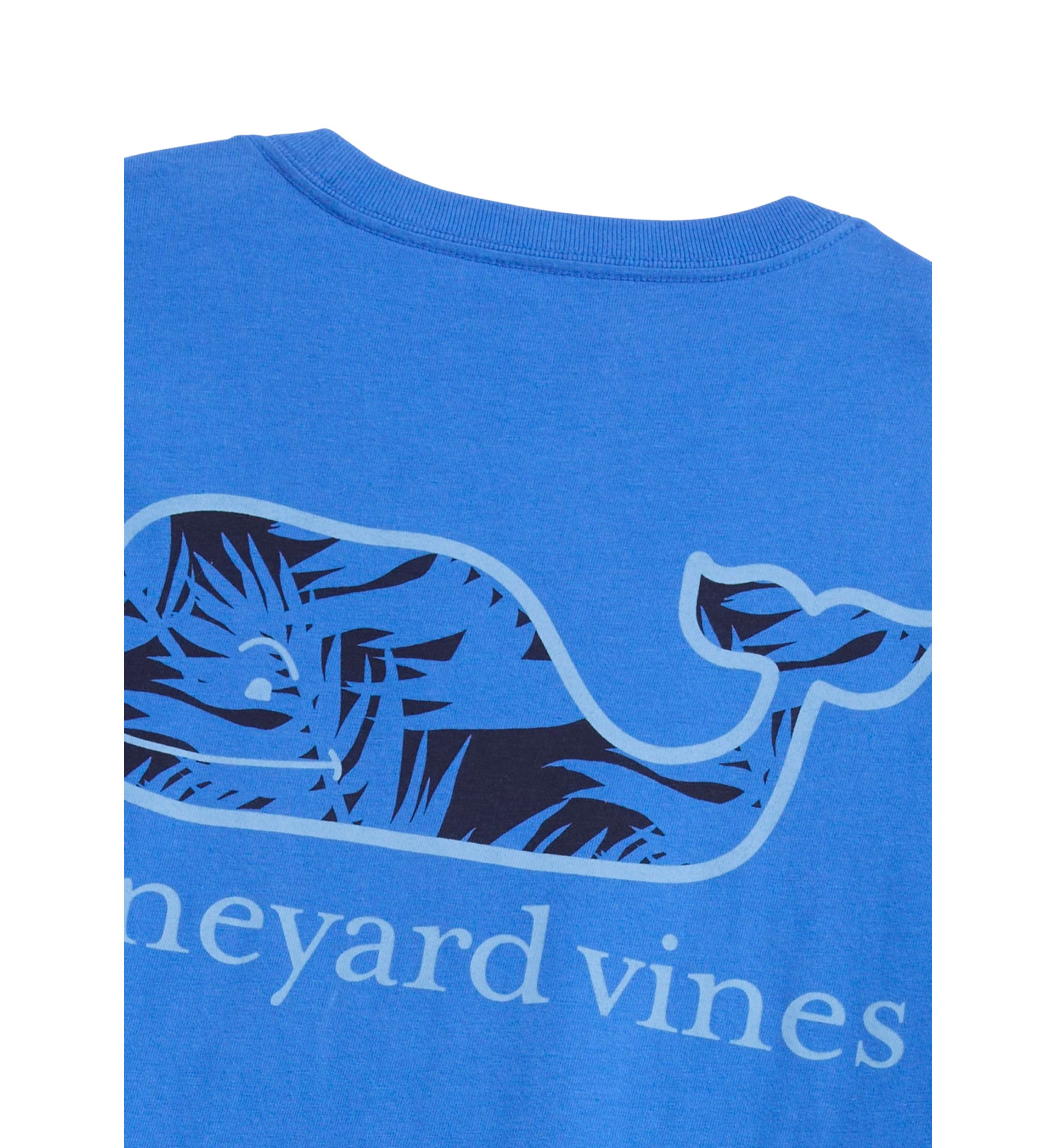 Mens Breezy Palms Chappy Whale Fill Short Sleeve Pocket T-Shirt