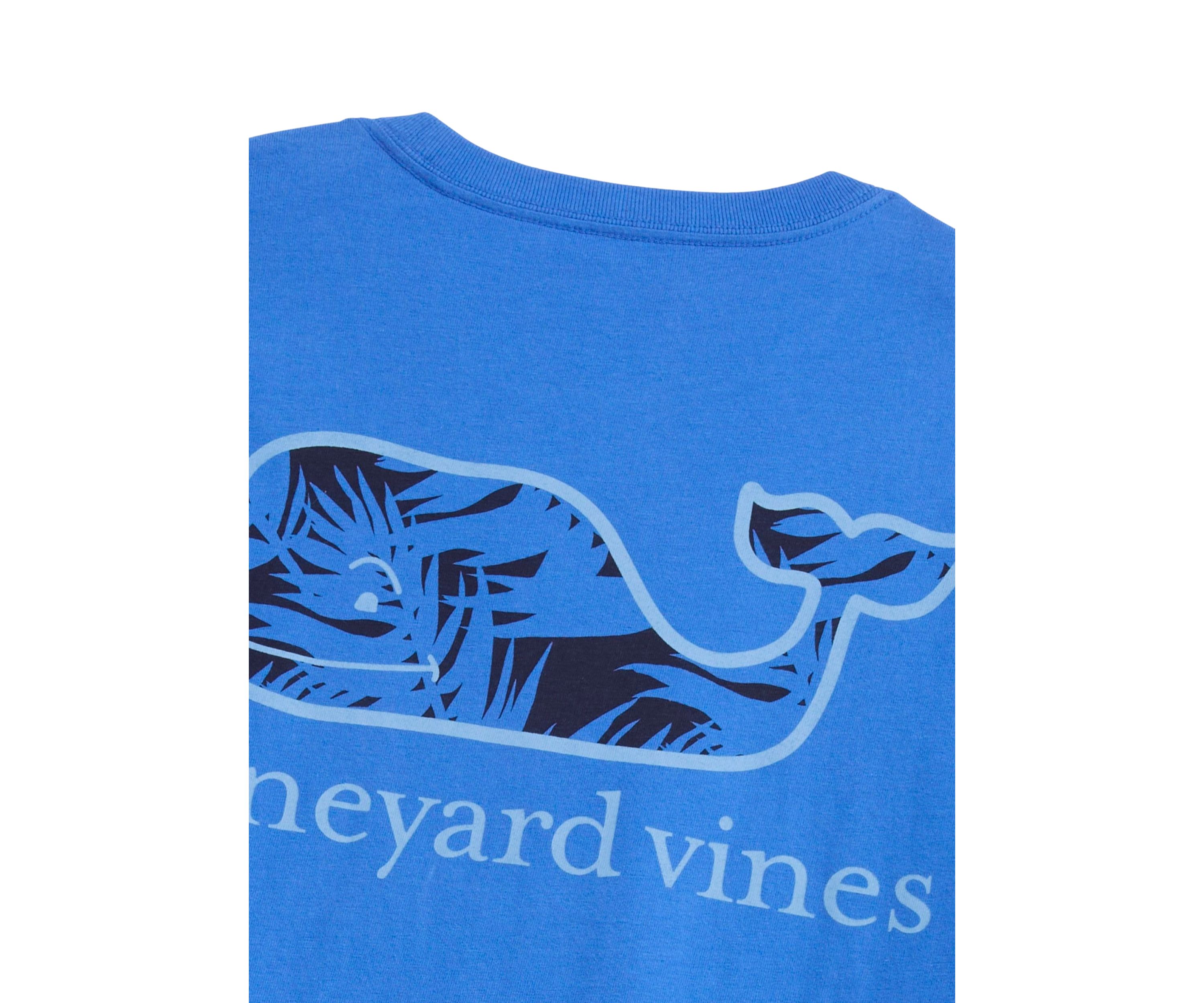 Mens Breezy Palms Chappy Whale Fill Short Sleeve Pocket T-Shirt