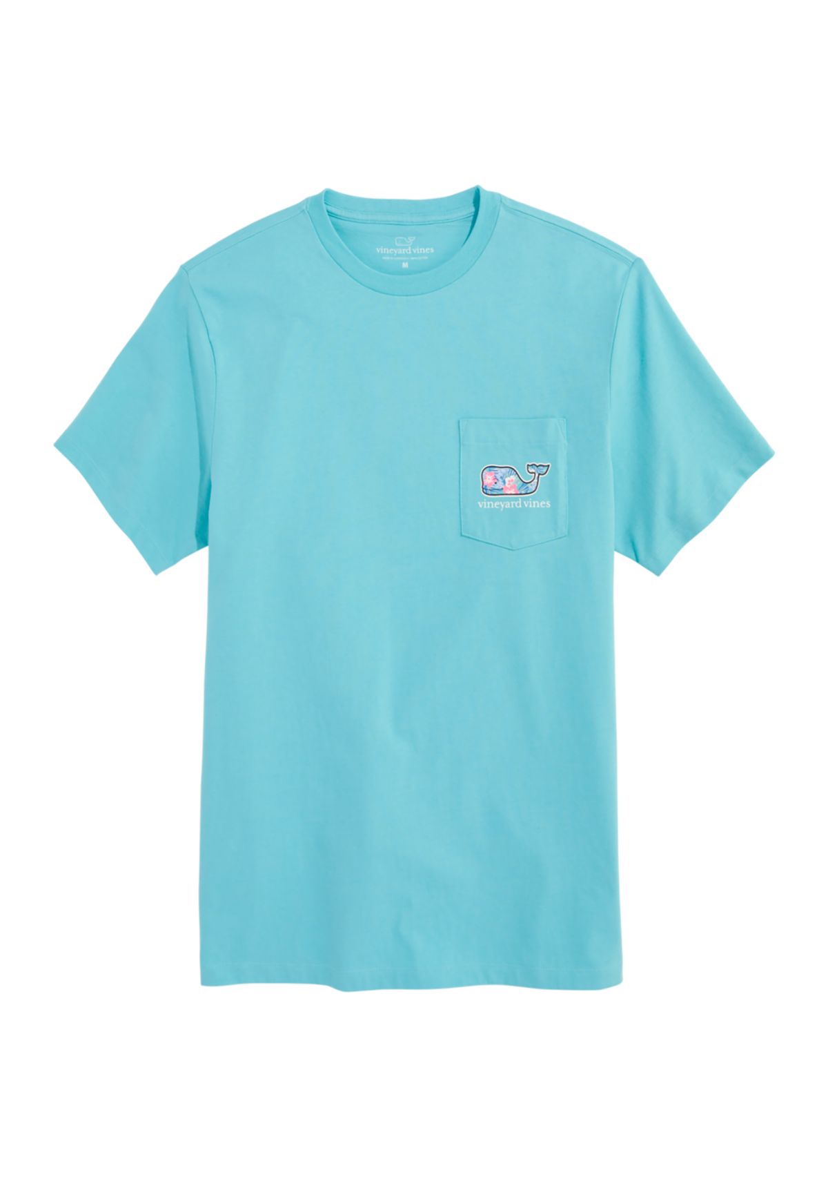 Vintage Floral Whale Graphic T-Shirt