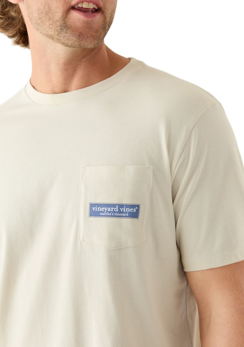 Mens Tonal Logo Short Sleeve Pocket T-Shirt