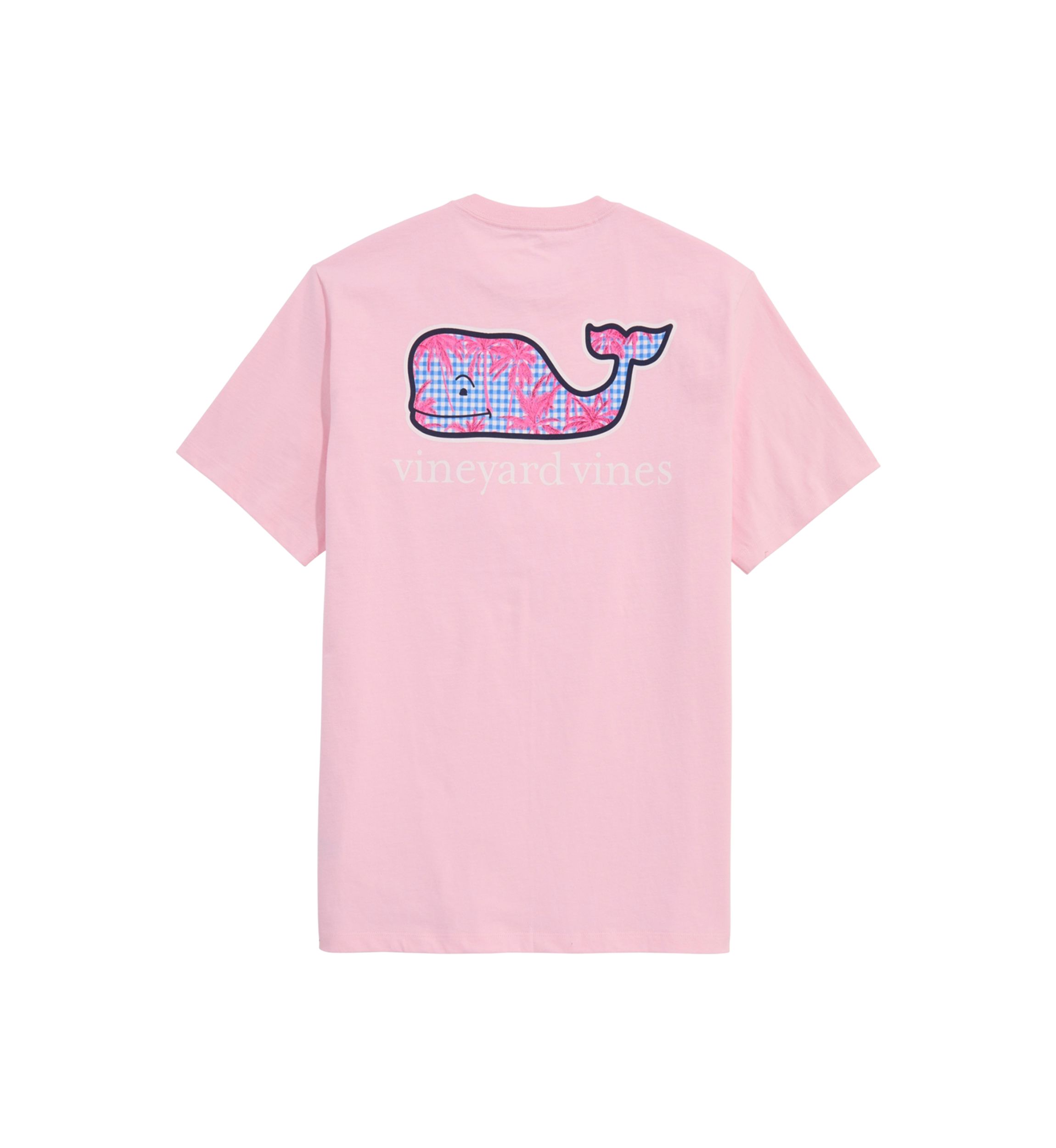 Gingham Whale Logo Graphic T-Shirt