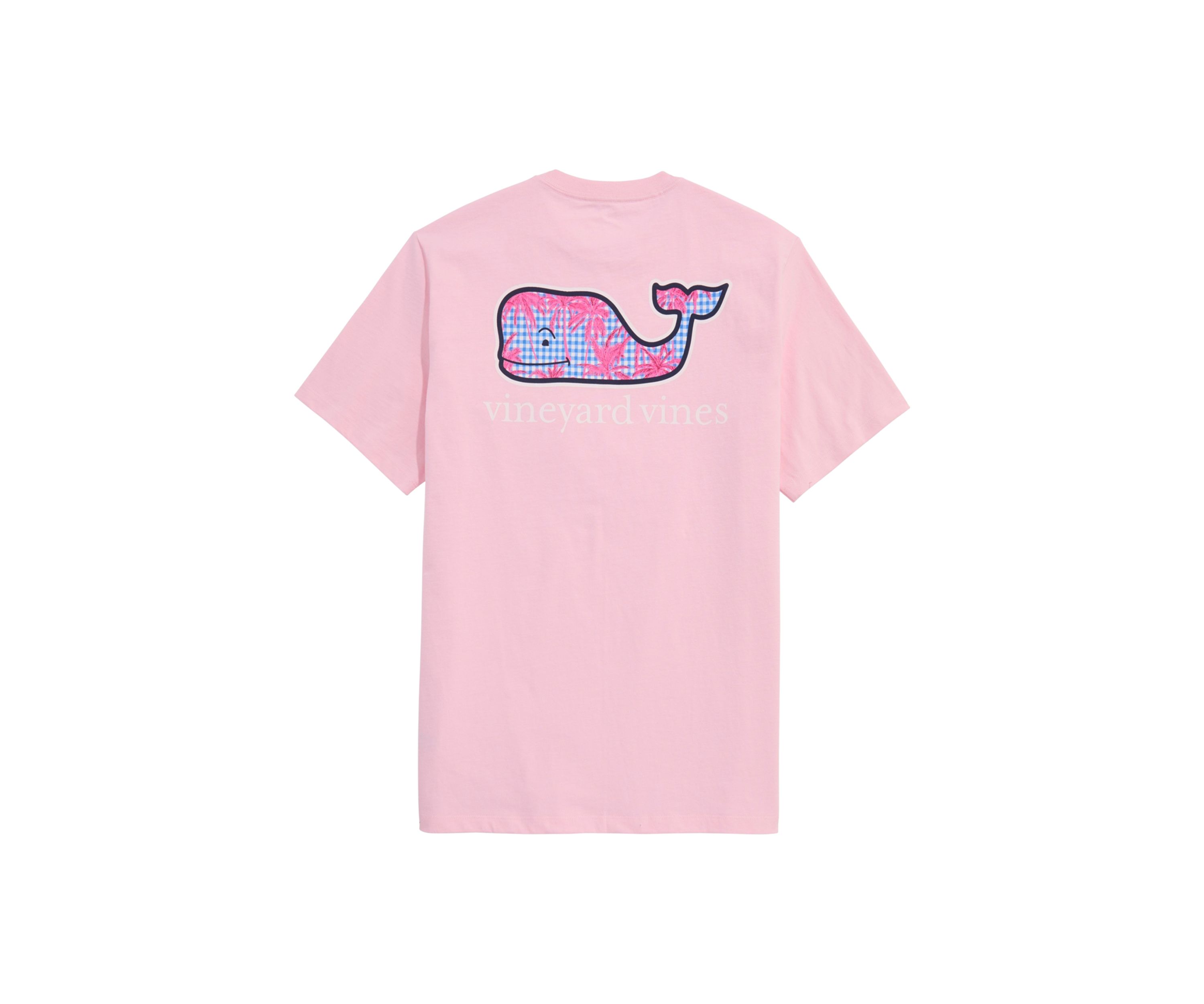 Gingham Whale Logo Graphic T-Shirt