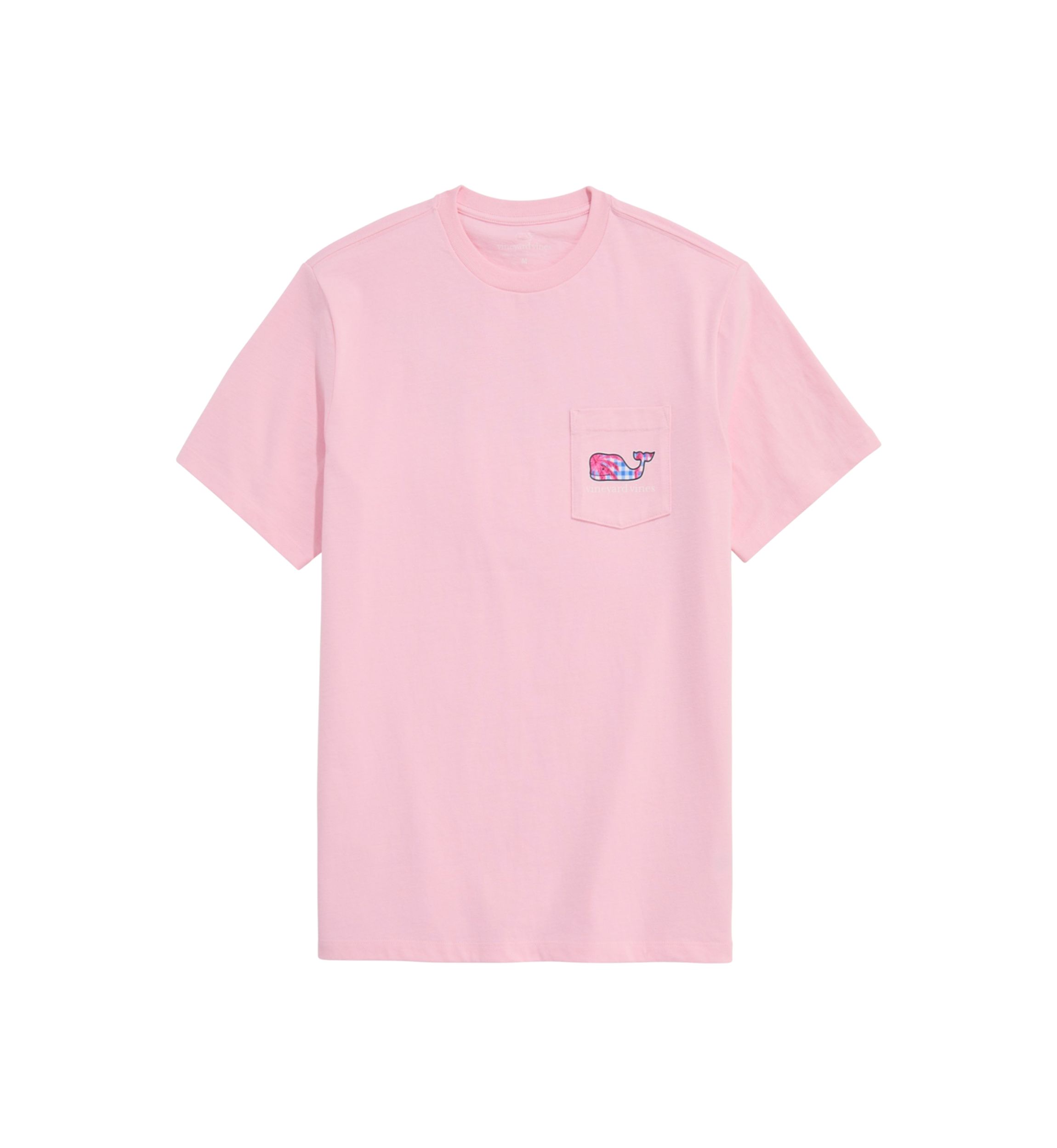 Gingham Whale Logo Graphic T-Shirt