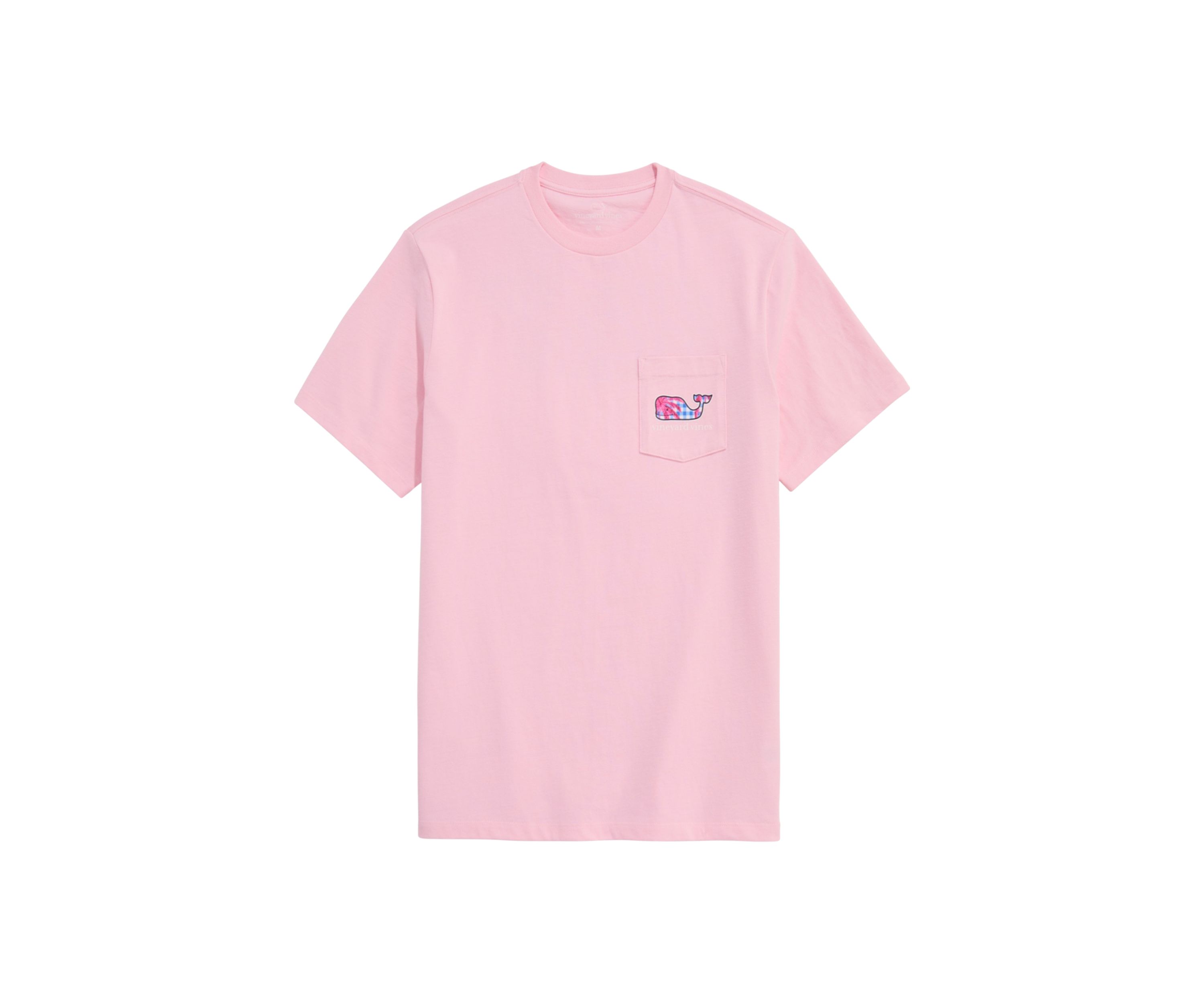 Gingham Whale Logo Graphic T-Shirt