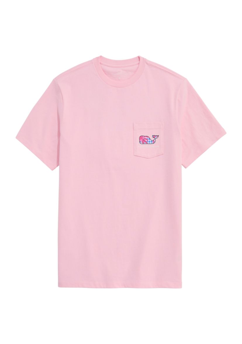 Gingham Whale Logo Graphic T-Shirt