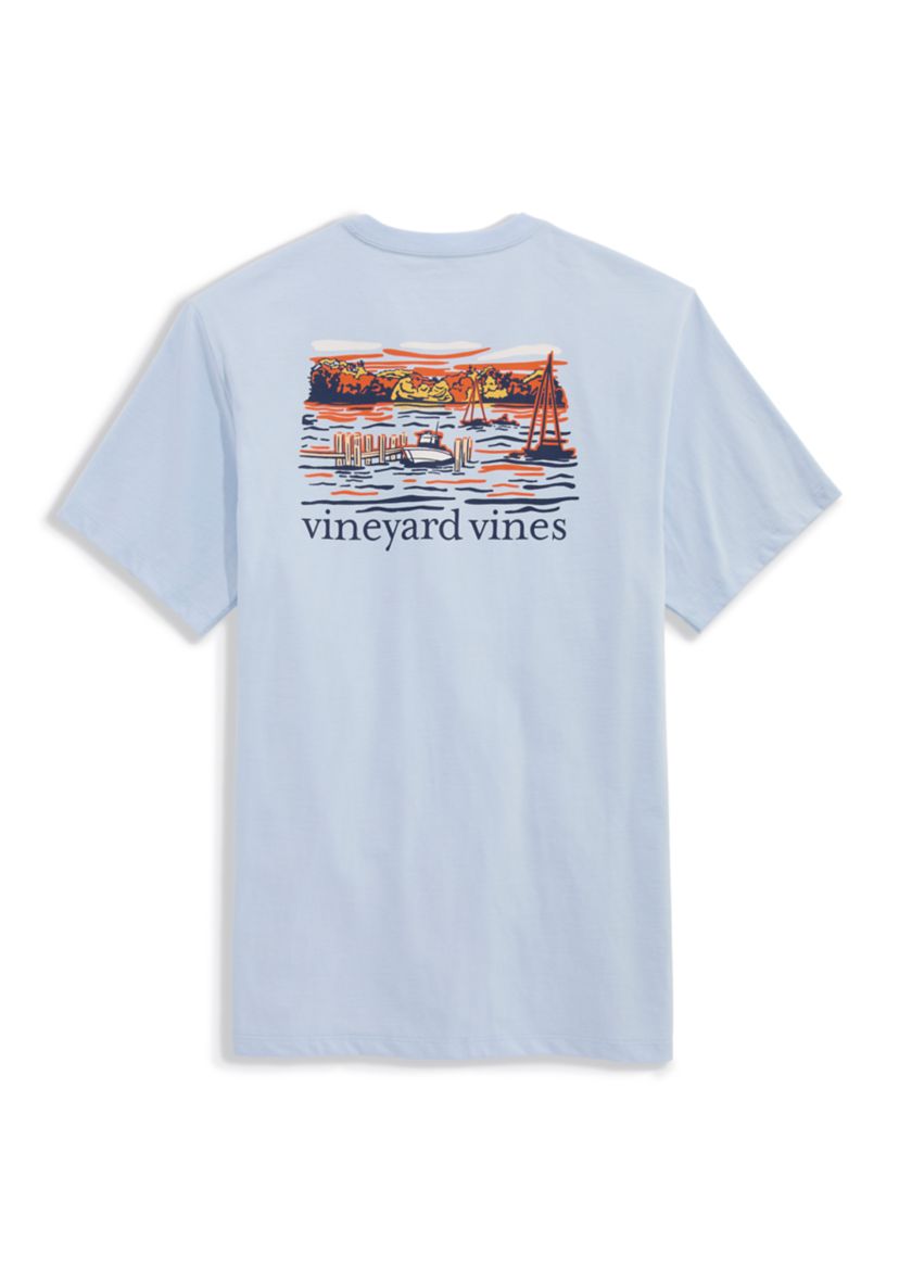 Mens Dockside Autumn Wakes Short Sleeve T-Shirt