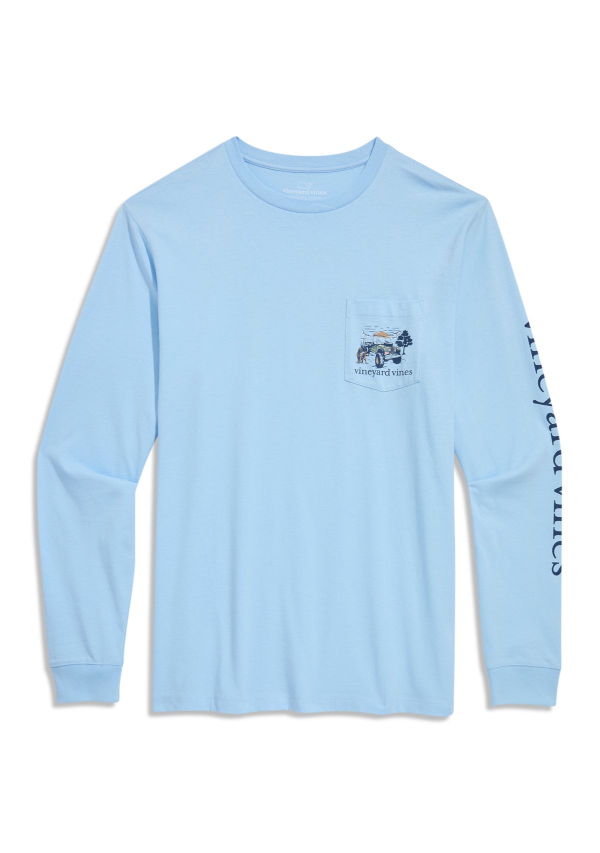 Long Sleeve Autumn Truck Graphic T-Shirt 