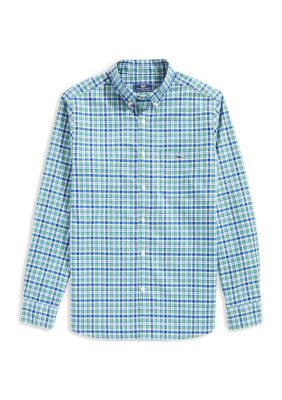 Vineyard Vines Men's Plaid Twill Shirt | belk