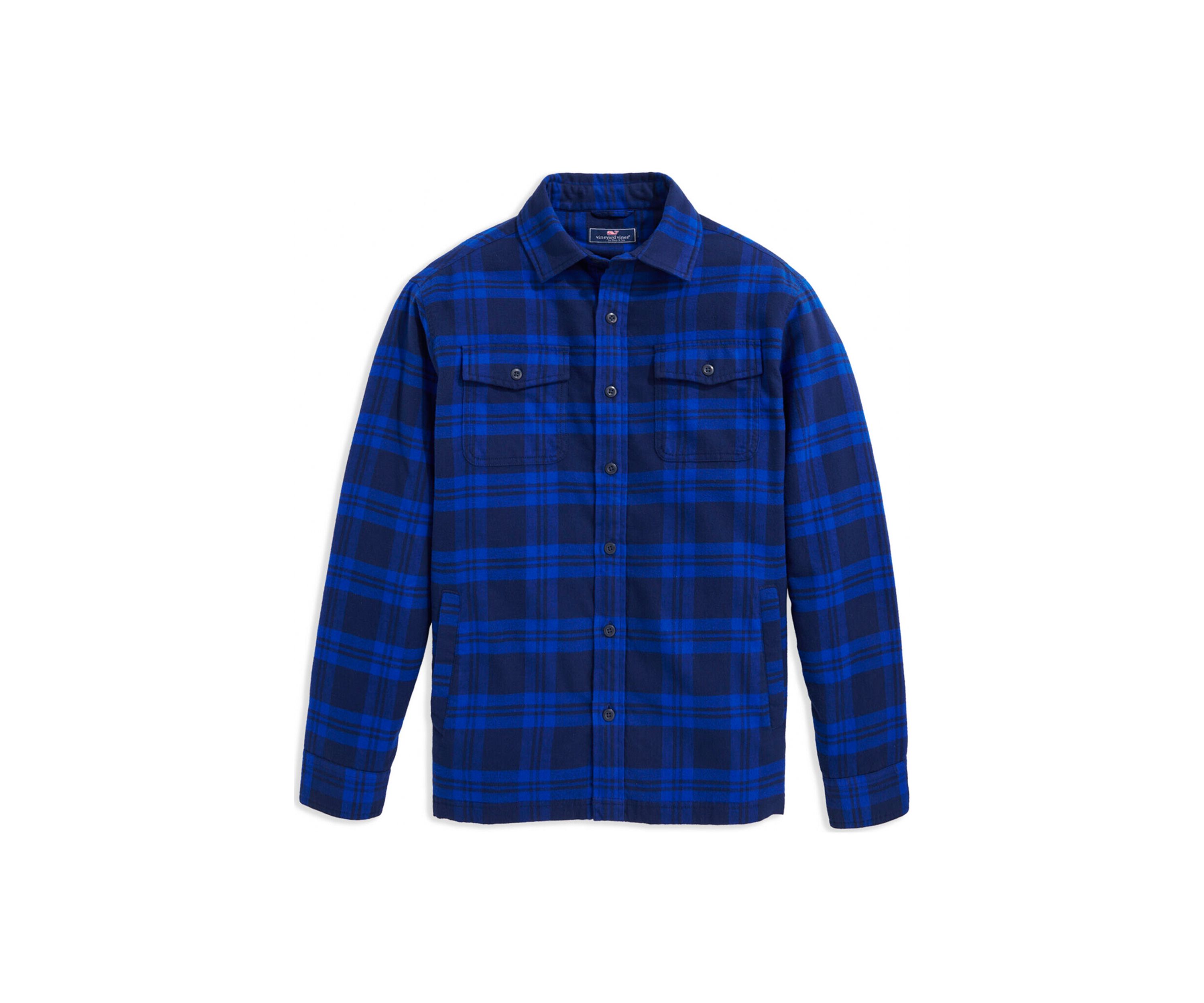 Mens Nylon Lined Shirt Jacket