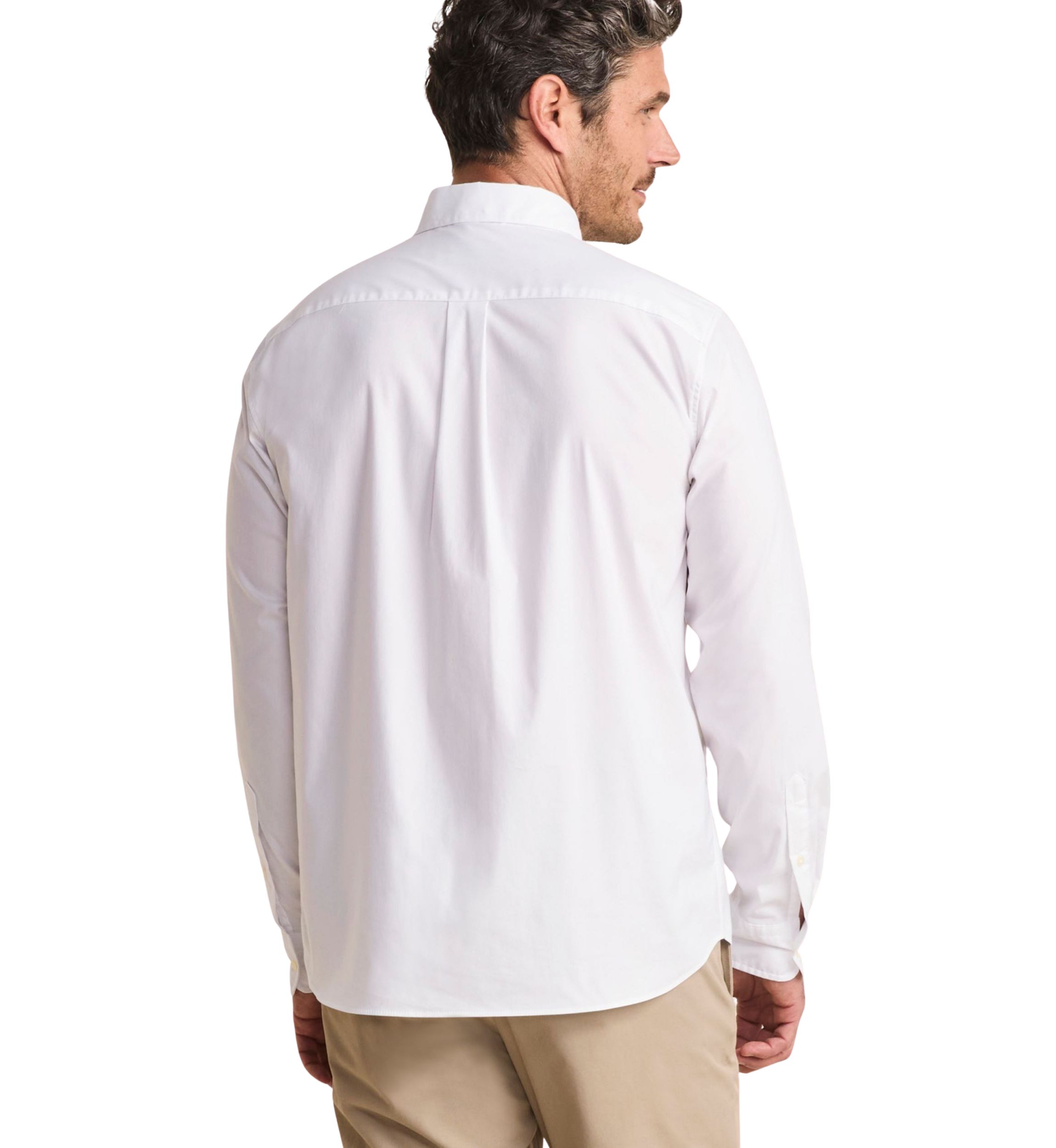Mens Breakwater Solid Performance Cotton Shirt