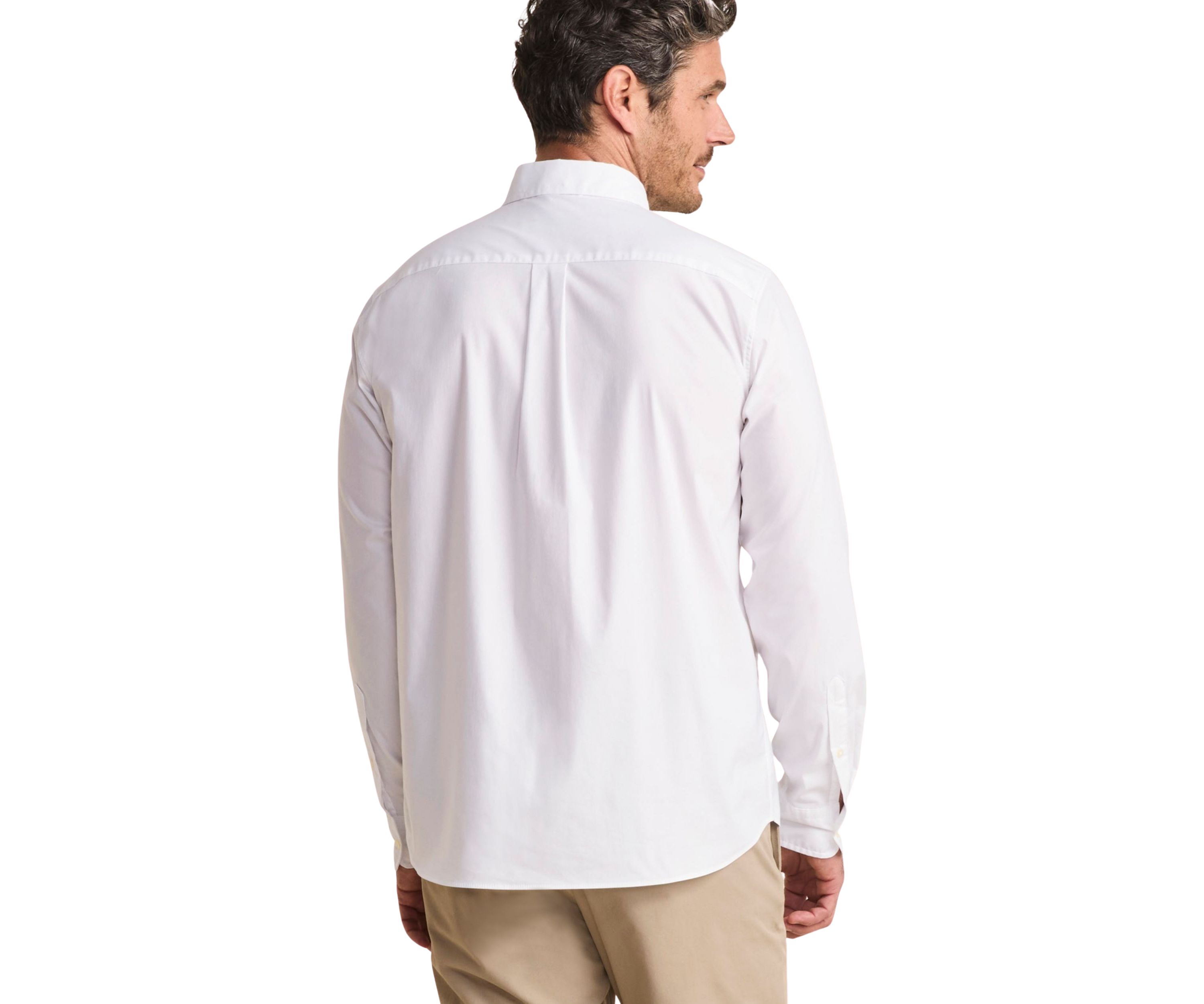 Mens Breakwater Solid Performance Cotton Shirt