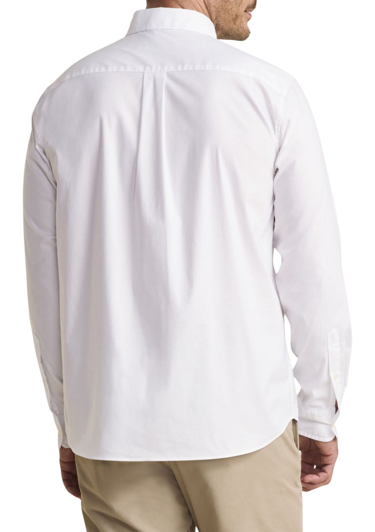 Mens Breakwater Solid Performance Cotton Shirt