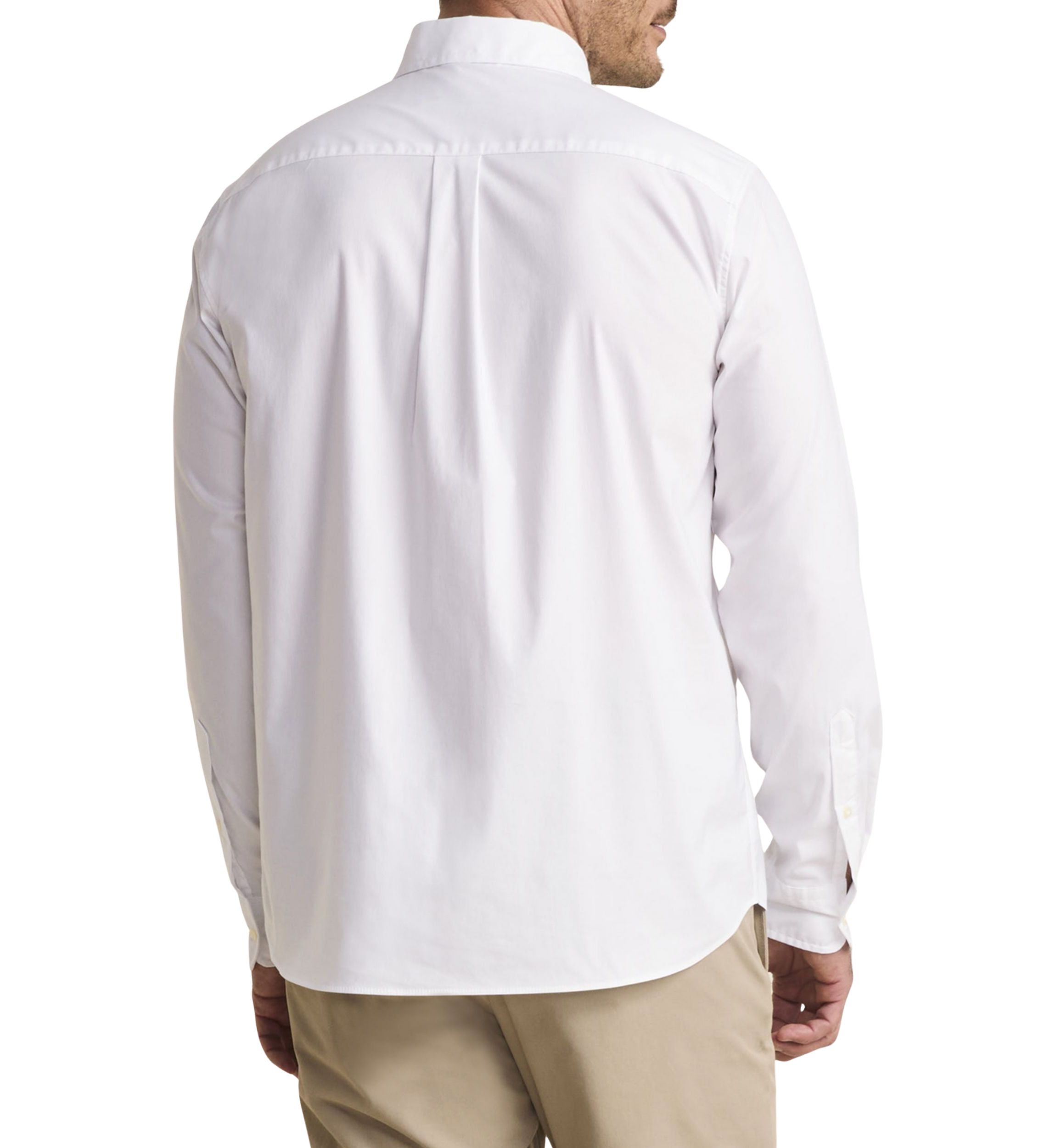 Mens Breakwater Solid Performance Cotton Shirt