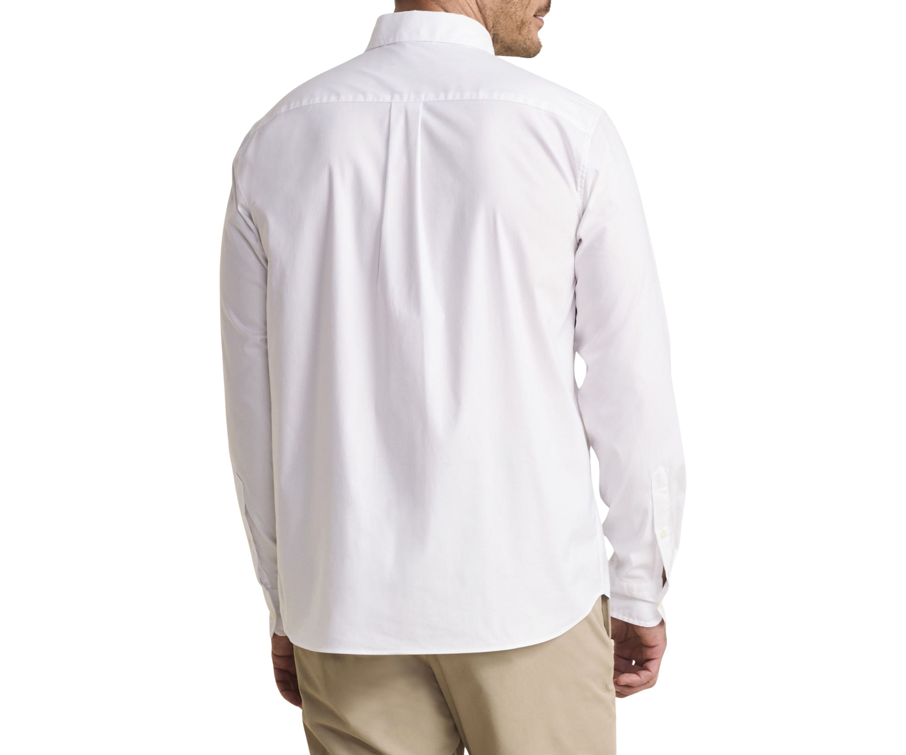 Mens Breakwater Solid Performance Cotton Shirt