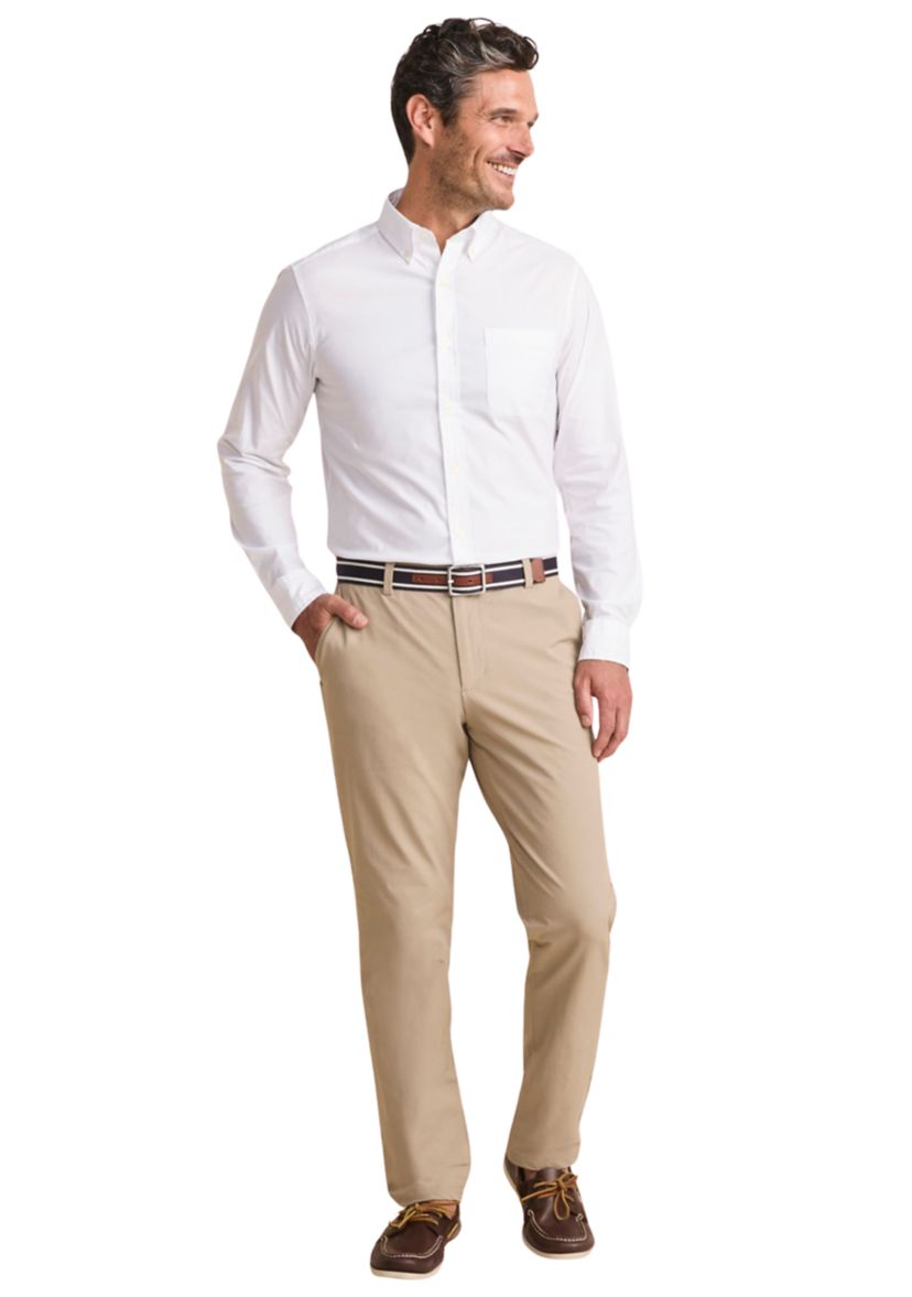 Mens Breakwater Solid Performance Cotton Shirt