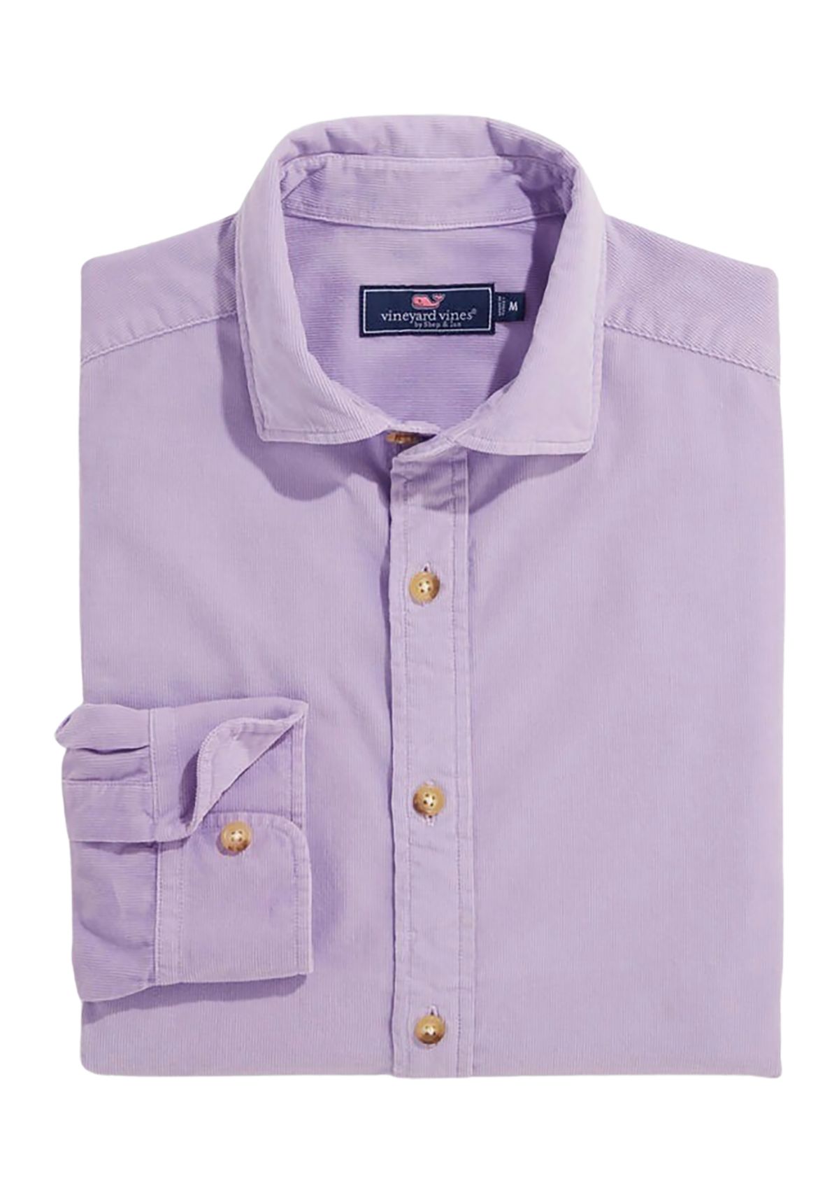 Corduroy Spread Collar Shirt