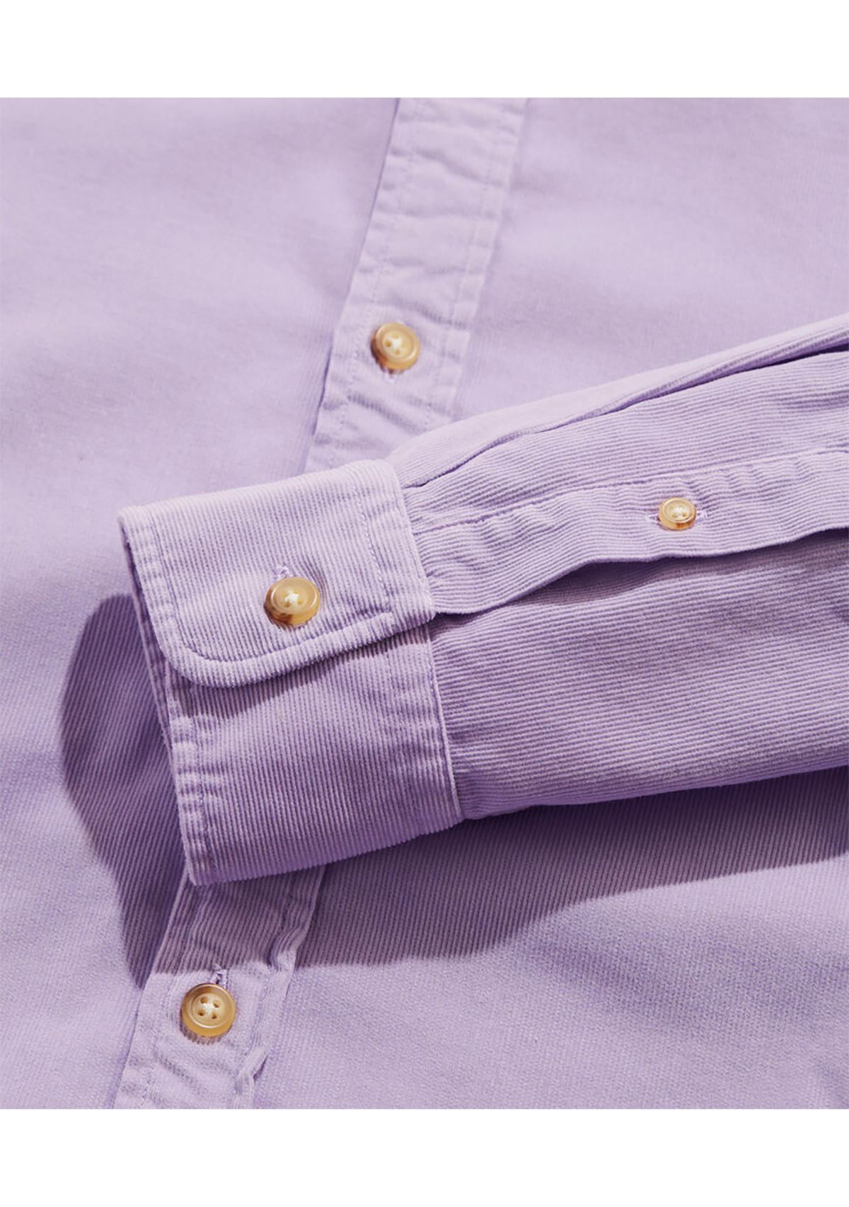 Corduroy Spread Collar Shirt
