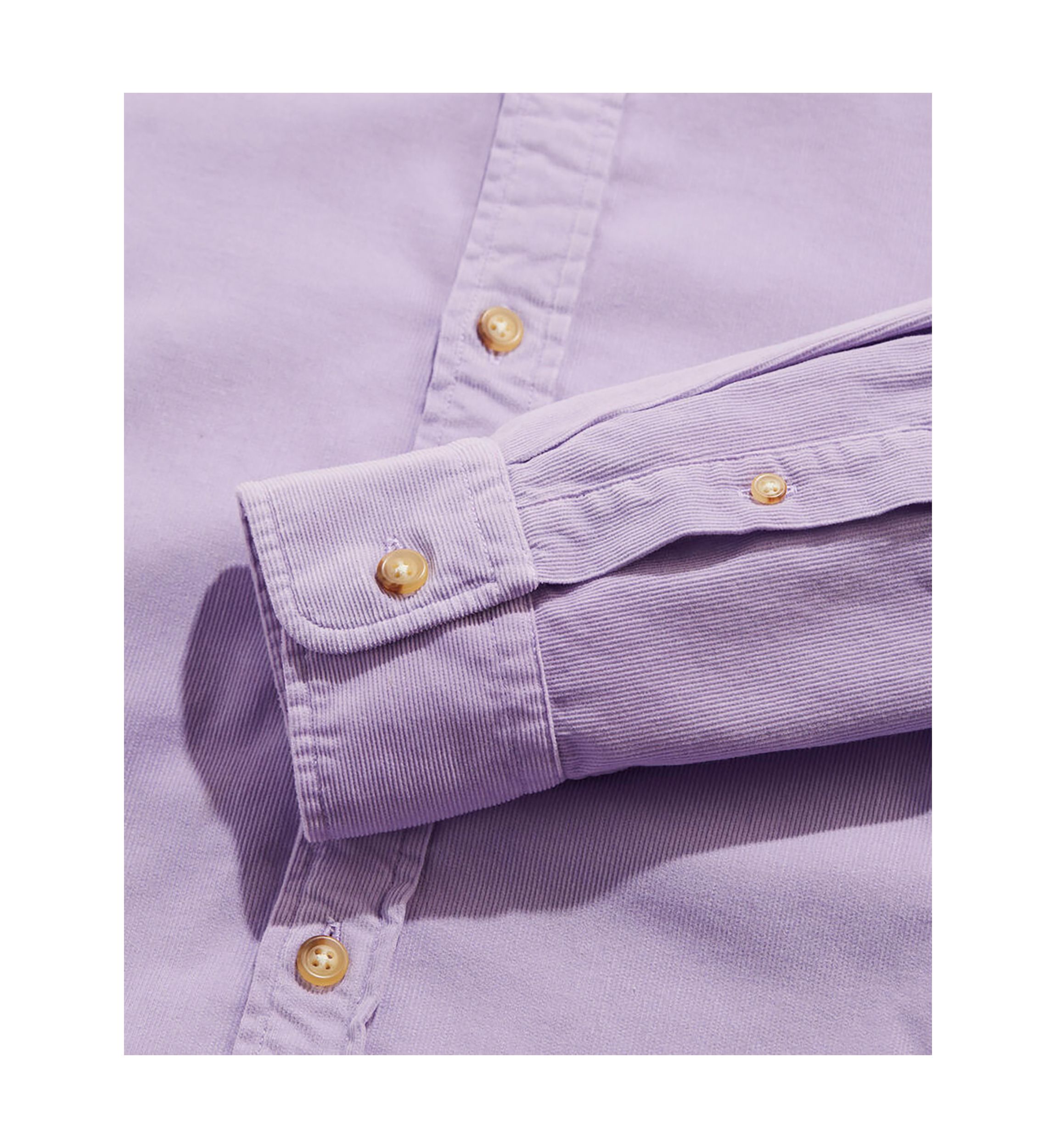Corduroy Spread Collar Shirt
