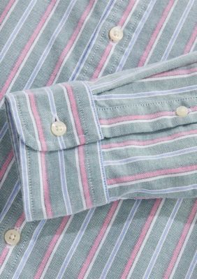 Men's Stripe Stretch Oxford Shirt