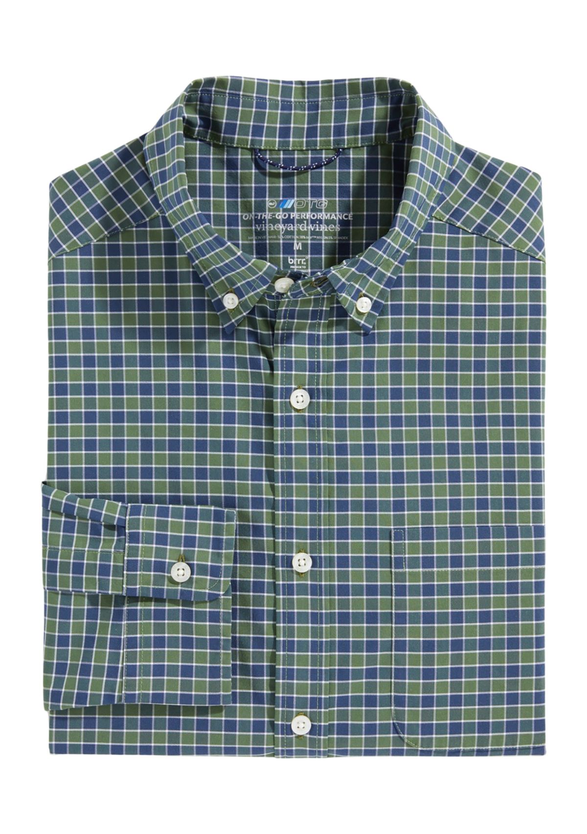 Mens Check On-the-Go Brrr° Shirt