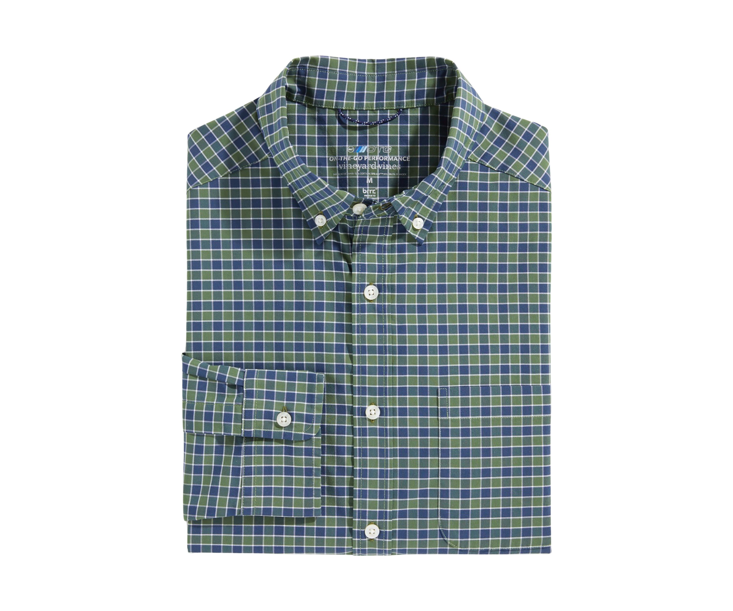Mens Check On-the-Go Brrr° Shirt