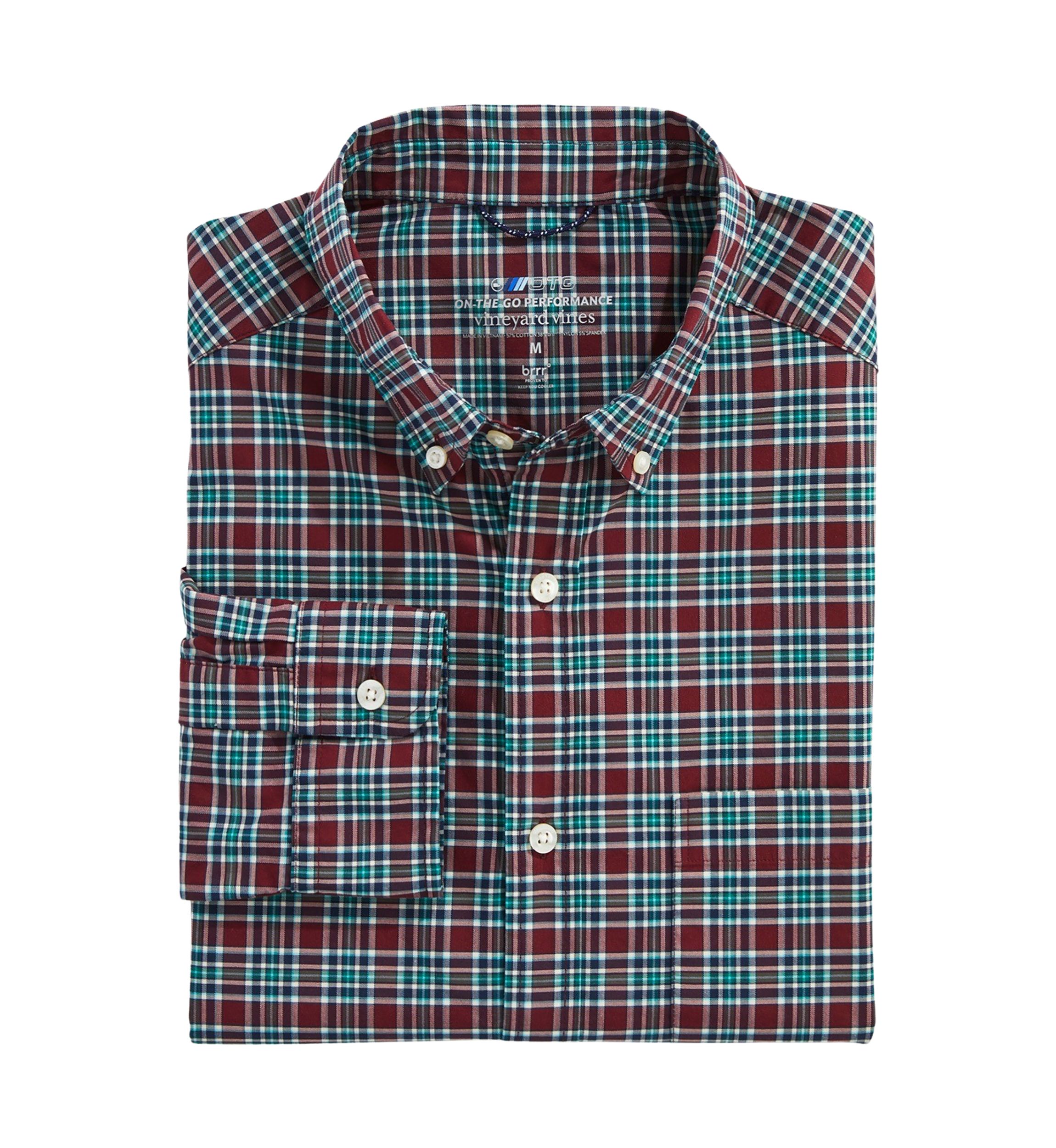 Mens Plaid On-The-Go Brrr° Shirt