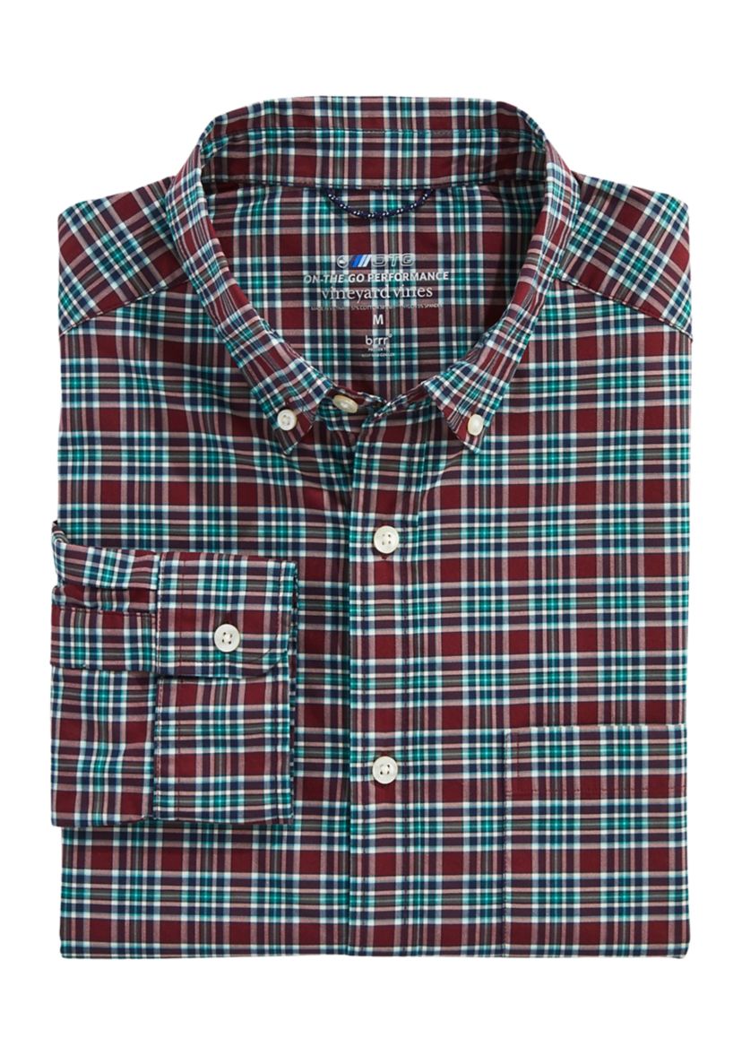 Mens Plaid On-The-Go Brrr° Shirt
