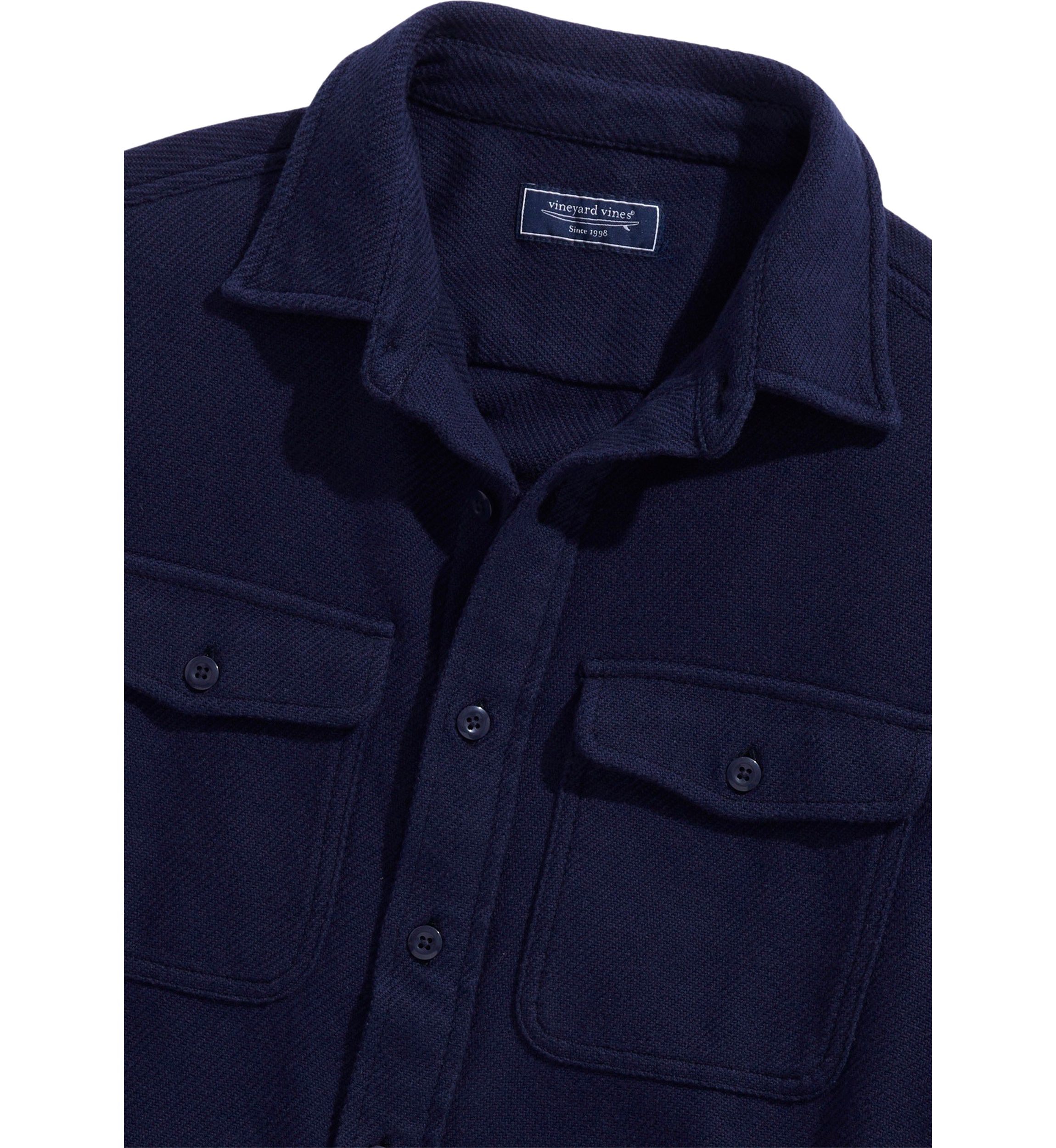 Heavy Twill Shirt Jacket
