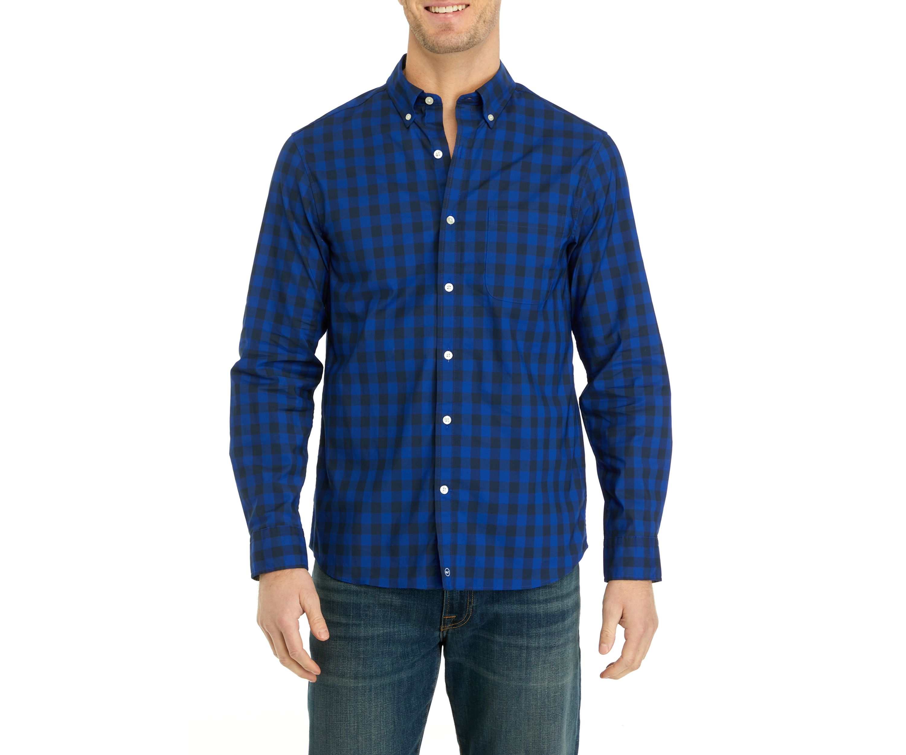 Mens Plaid On the Go Brrr Shirt