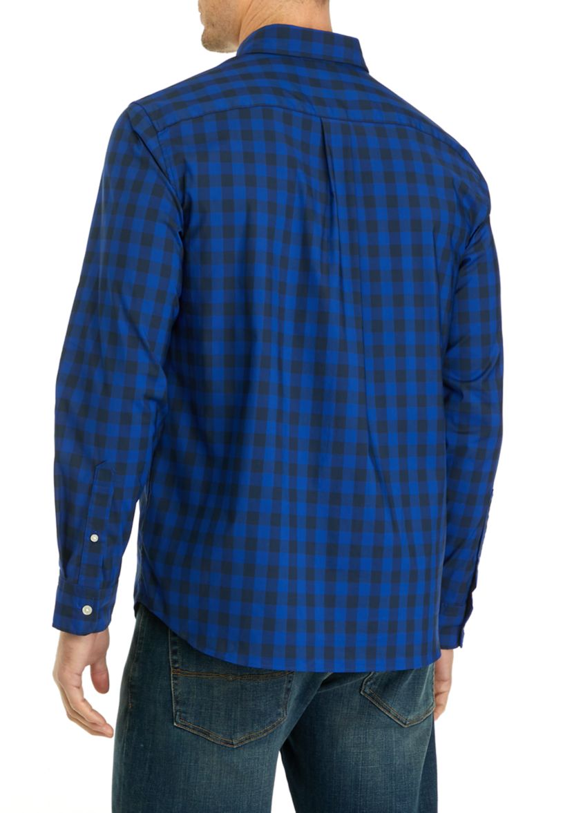 Mens Plaid On the Go Brrr Shirt