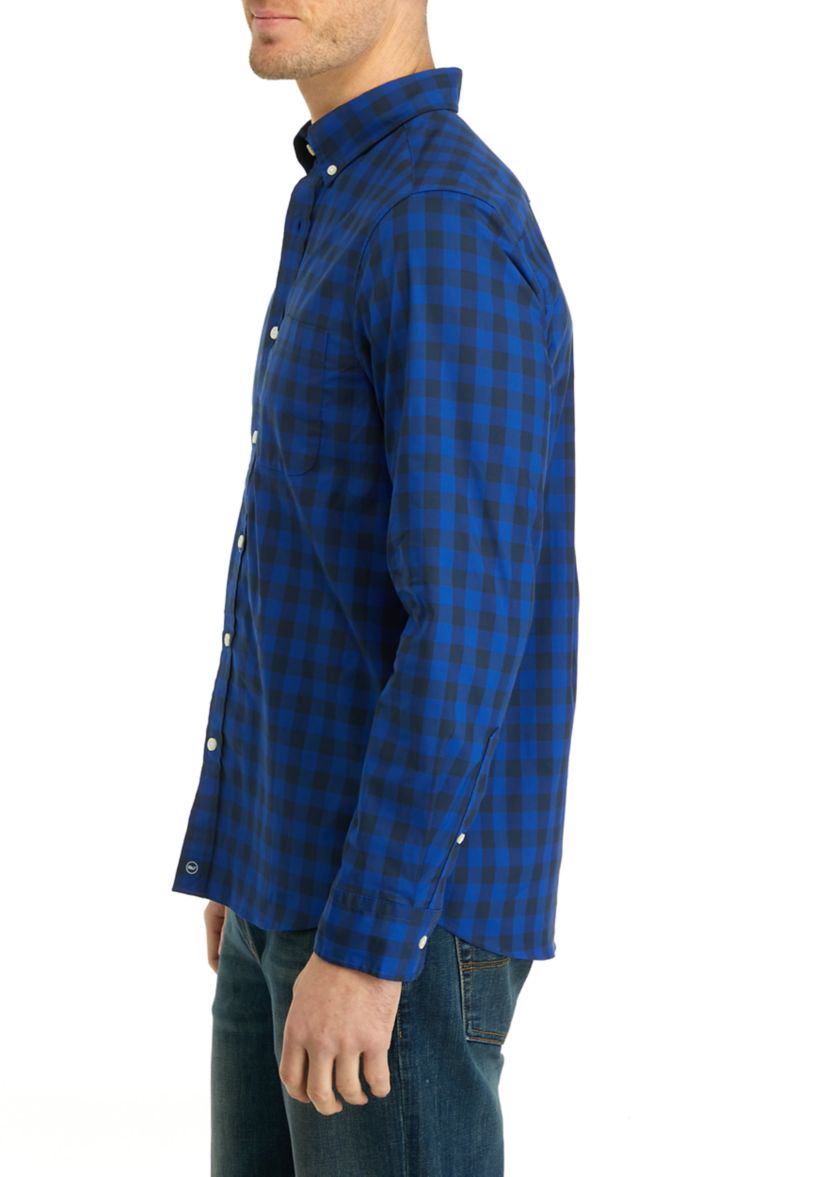 Mens Plaid On the Go Brrr Shirt