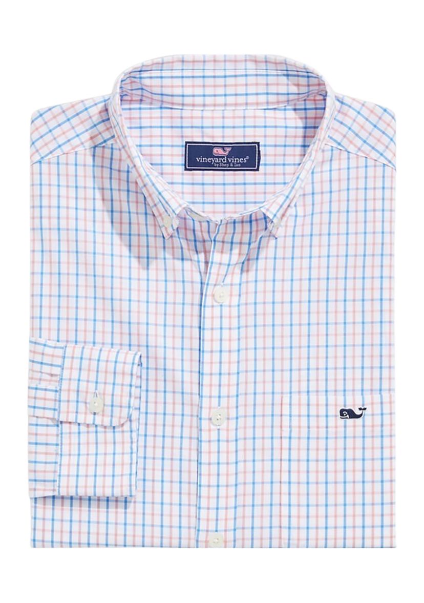 Tattersall Stretch Poplin Shirt