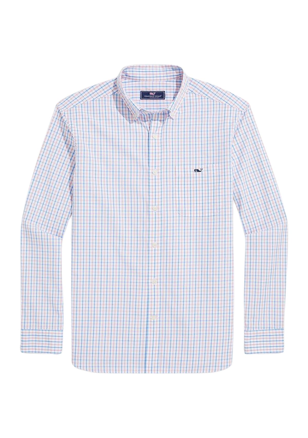 Tattersall Stretch Poplin Shirt
