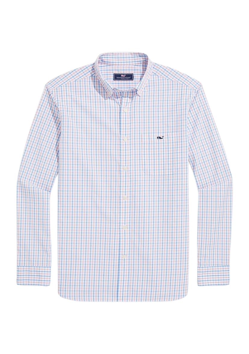 Tattersall Stretch Poplin Shirt