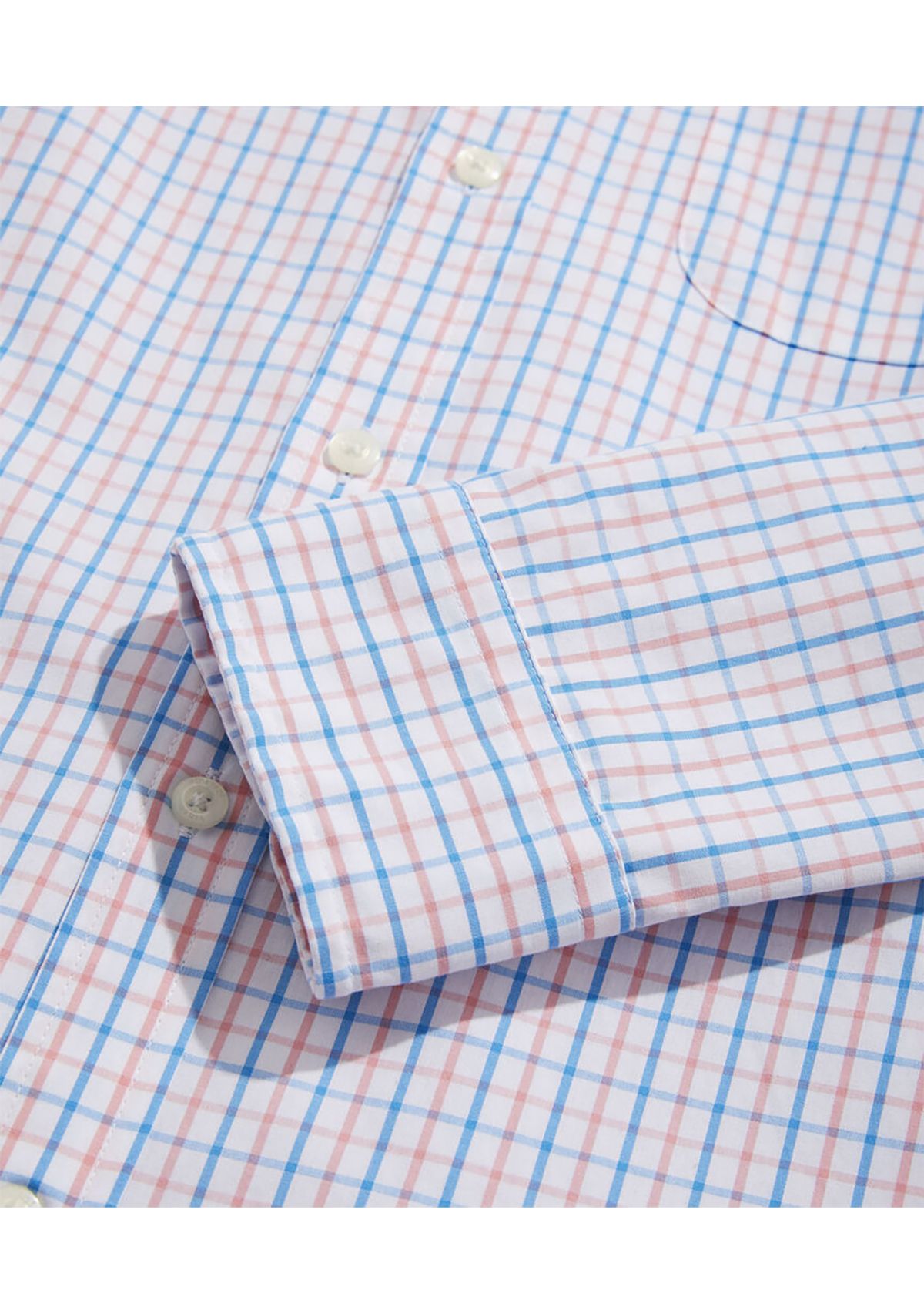 Tattersall Stretch Poplin Shirt