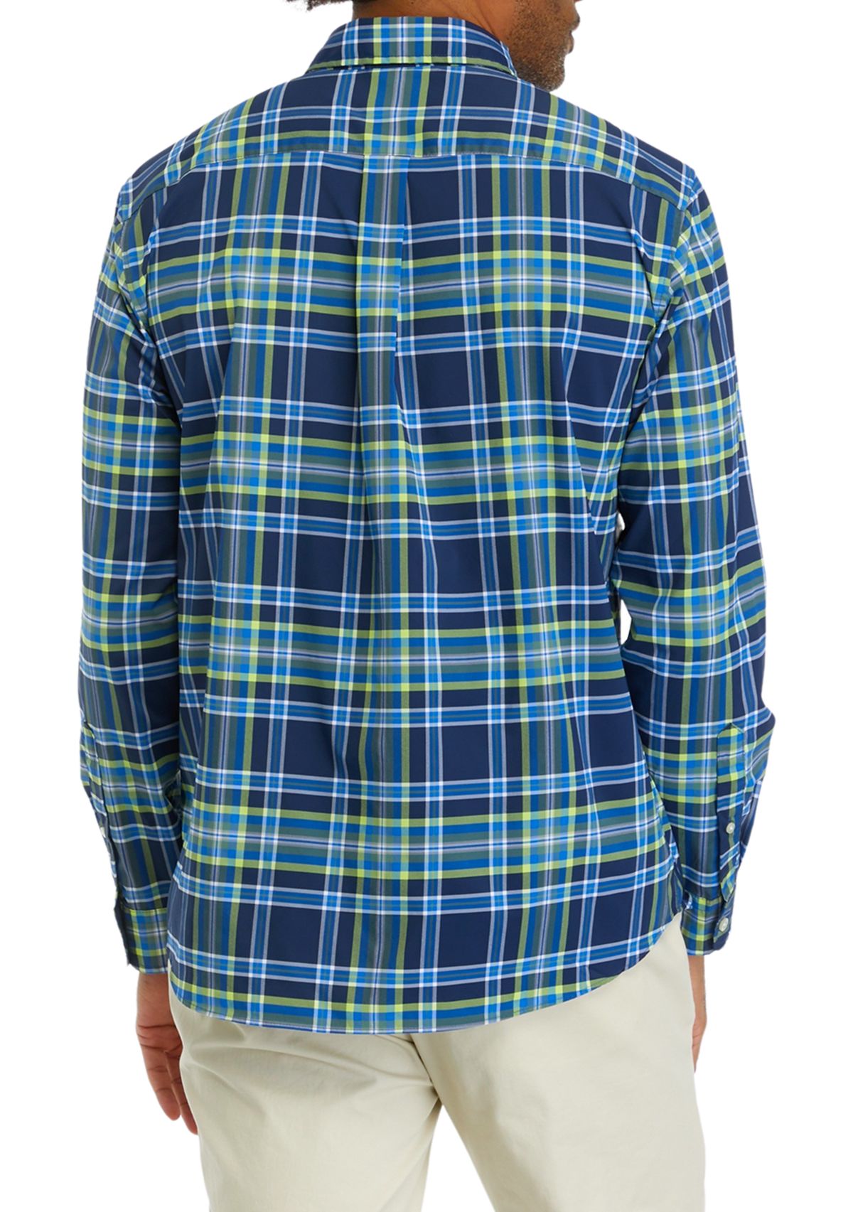   Plaid On-The-Go Nylon Shirt 