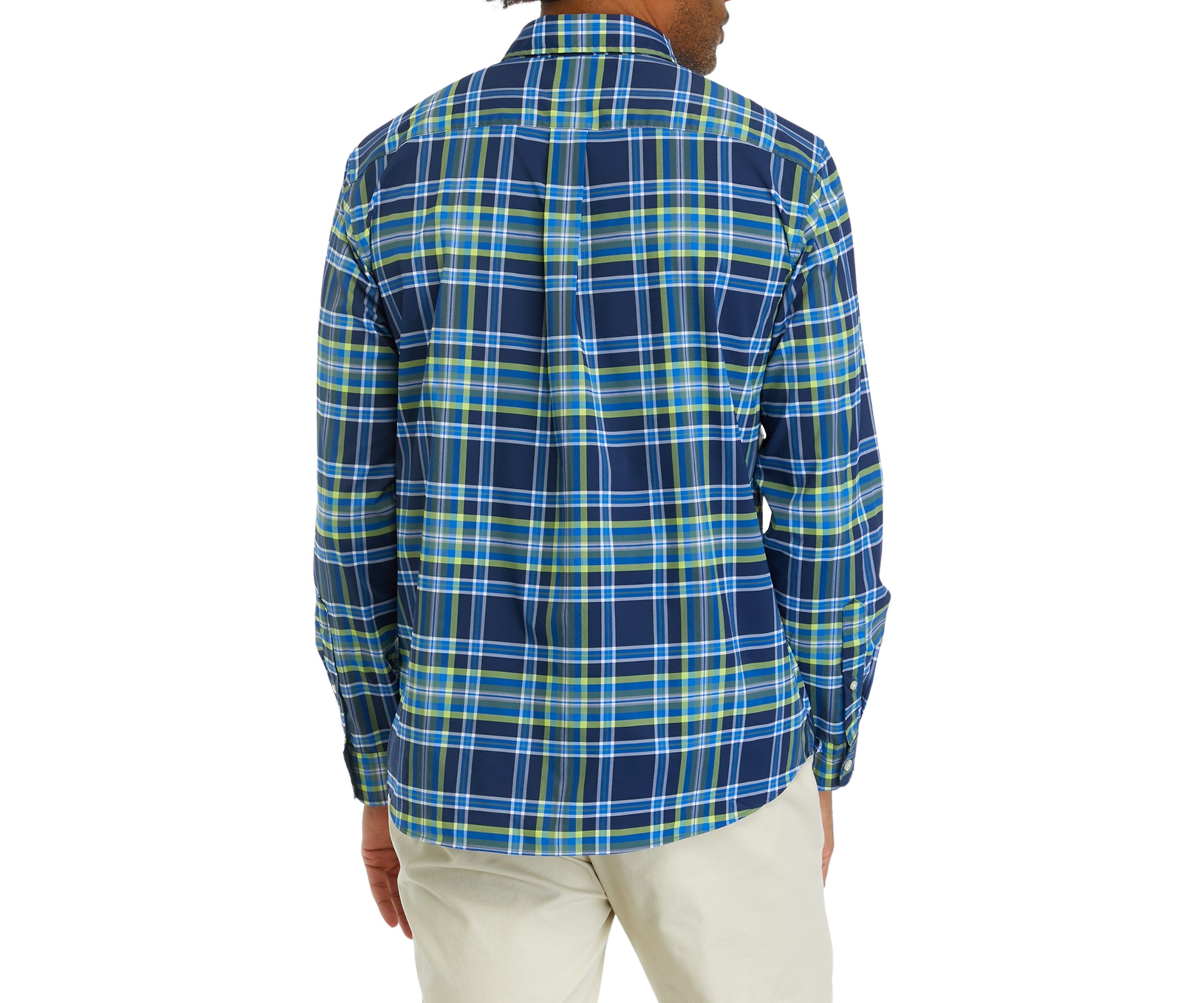   Plaid On-The-Go Nylon Shirt 